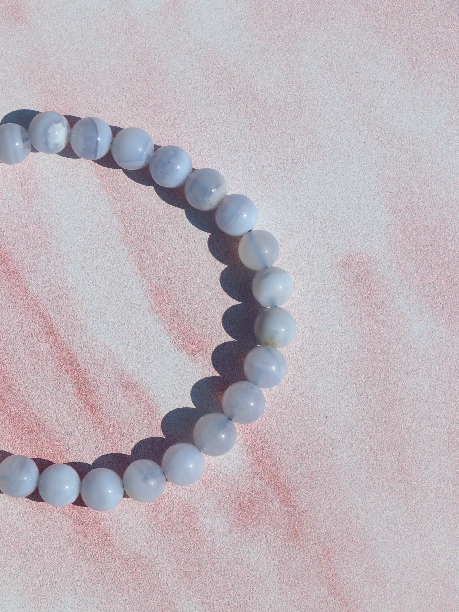 Blonde Agat Armbånd
