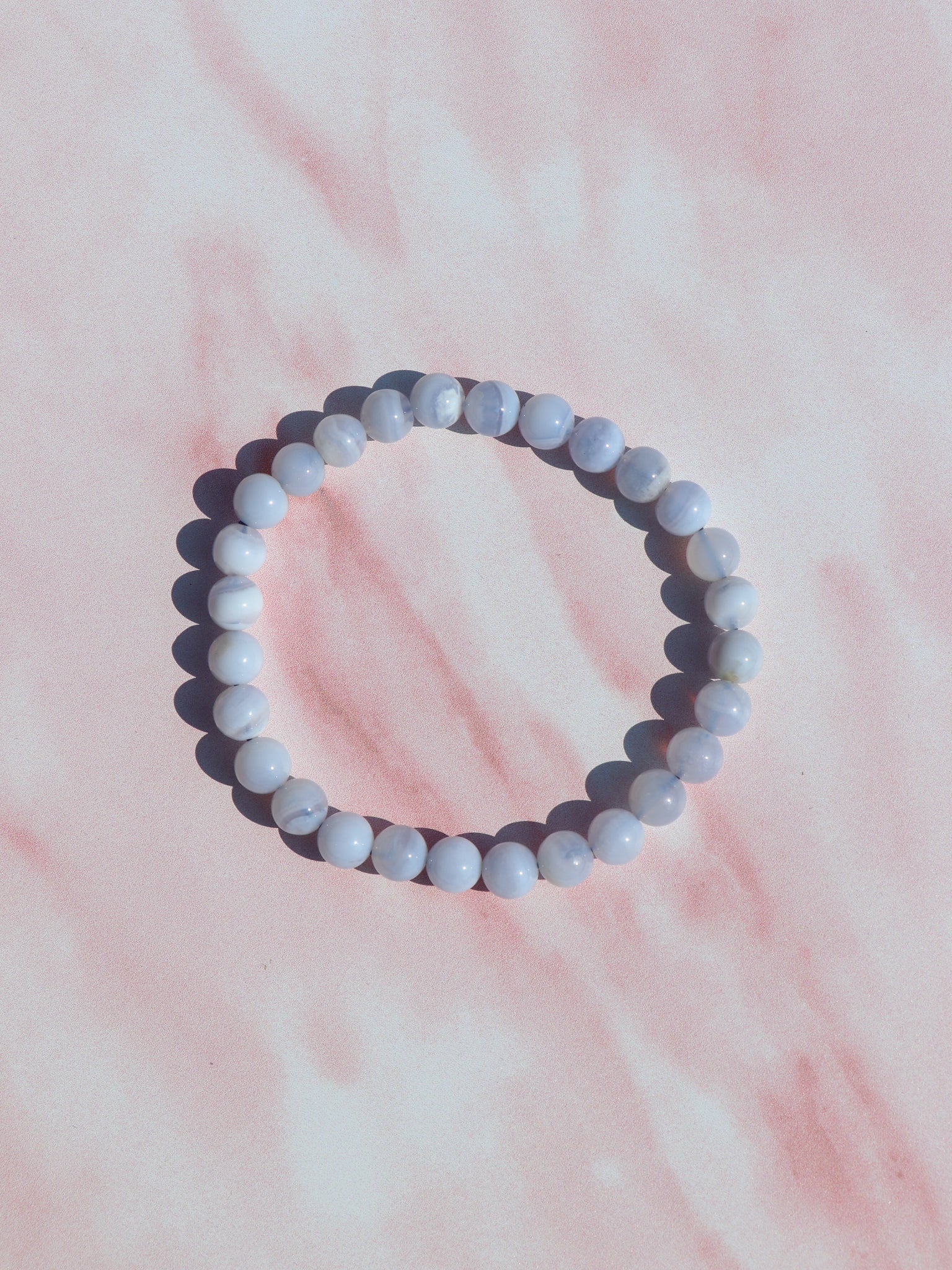 Blonde Agat Armbånd