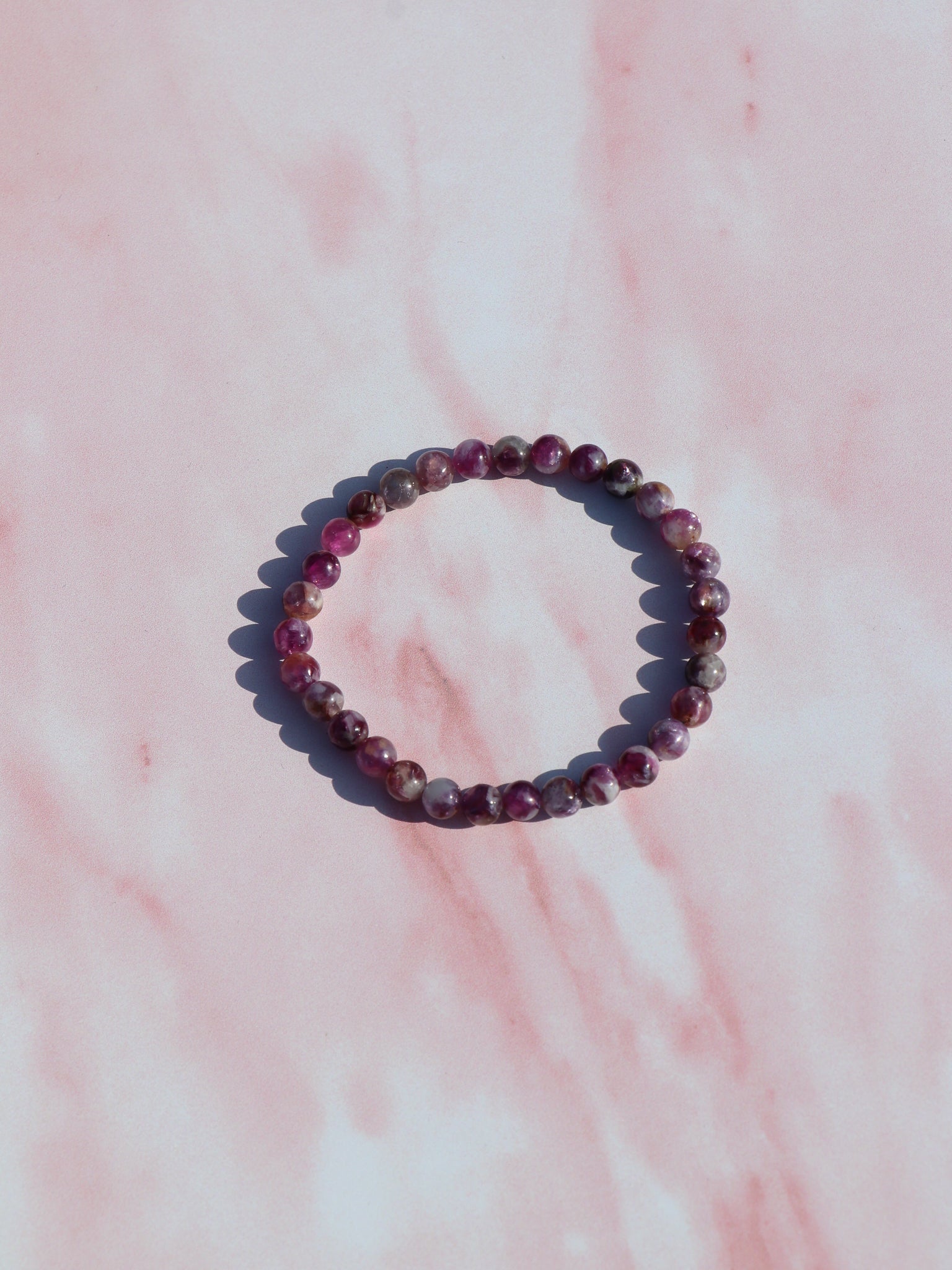Gem Lepidolit Armbånd