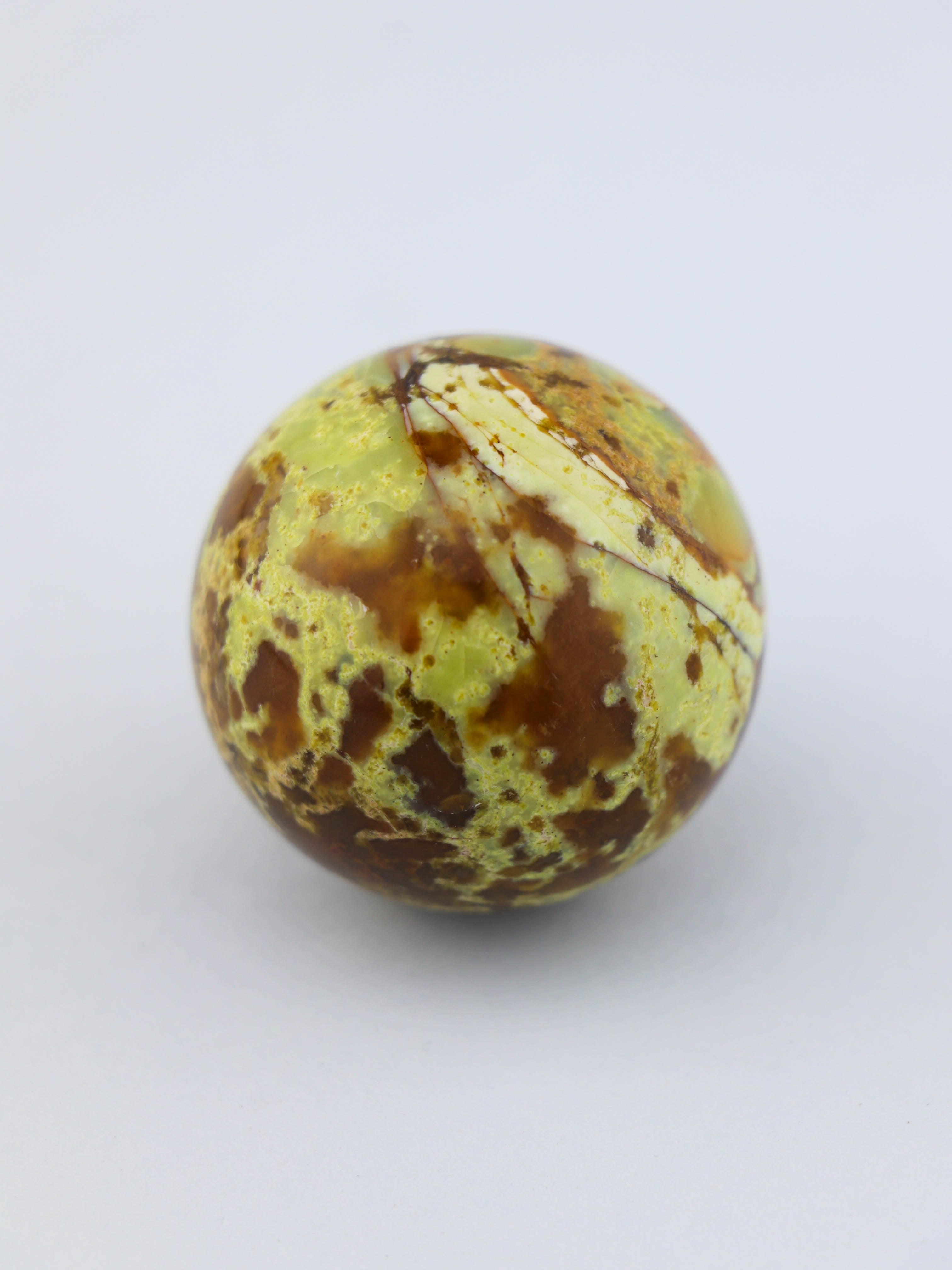 Grøn Opal Kugle Nr. 1
