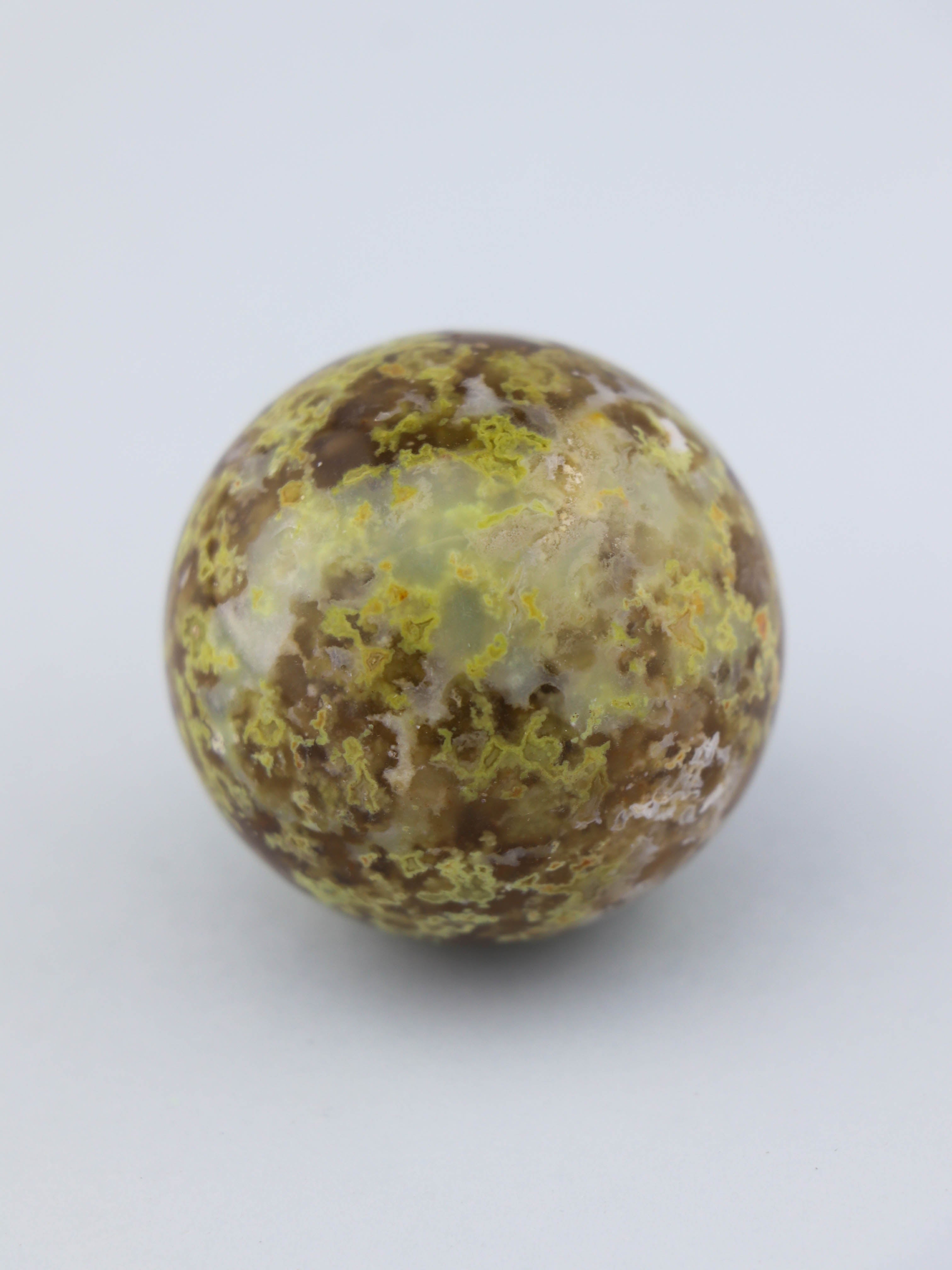 Grøn Opal Kugle Nr. 2