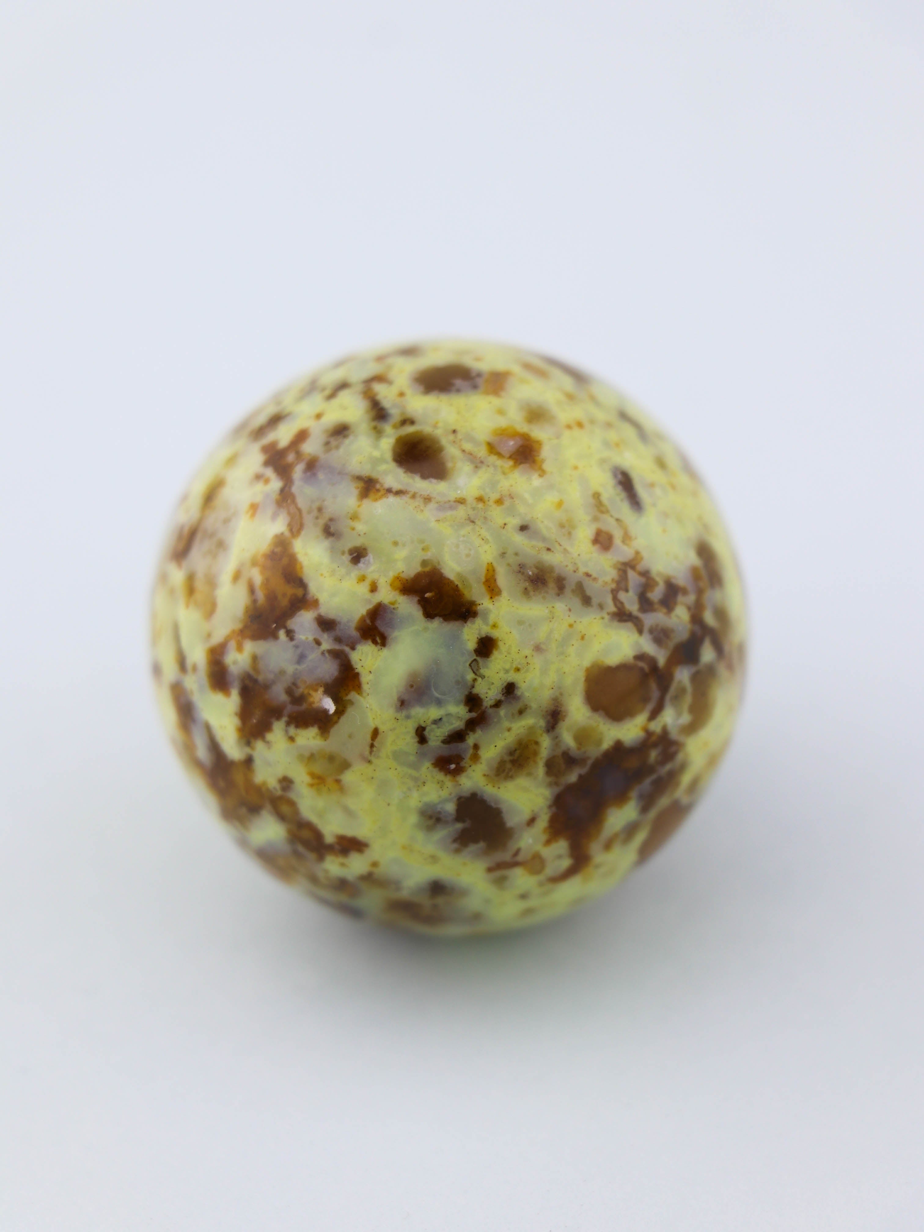 Grøn Opal Kugle Nr. 3