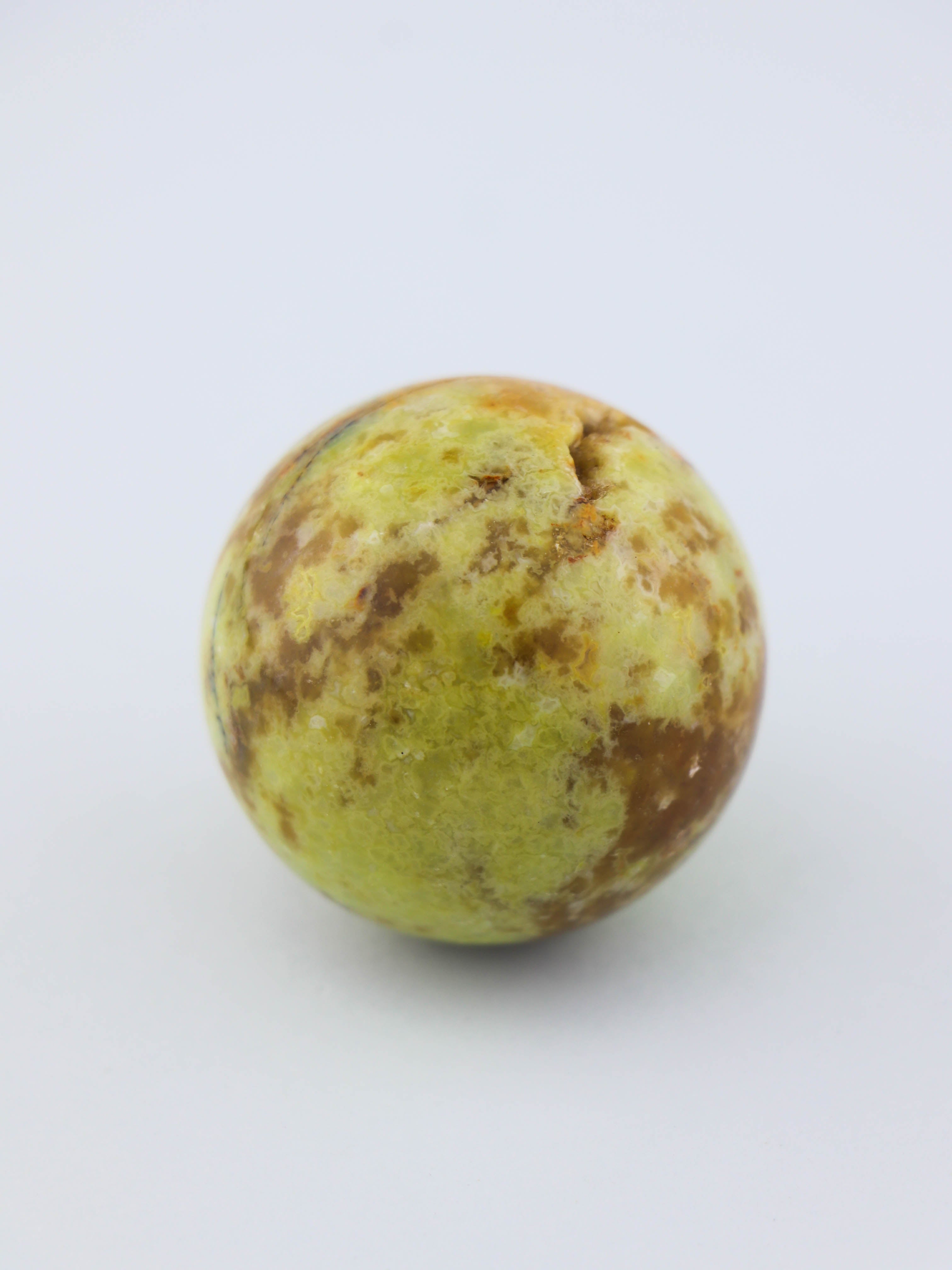 Grøn Opal Kugle Nr. 5