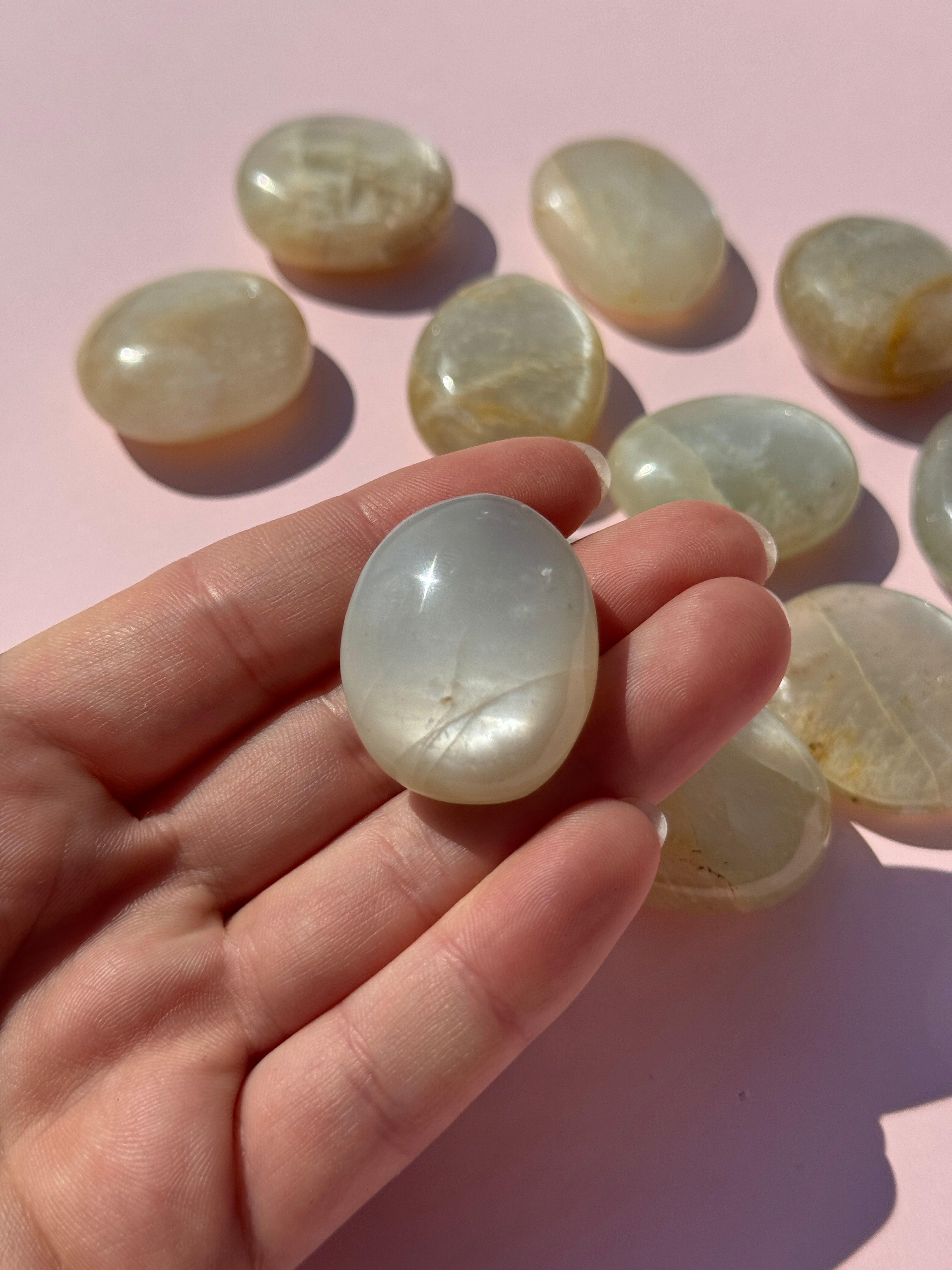 Månesten Palmstone - CuriousCompassion.dk