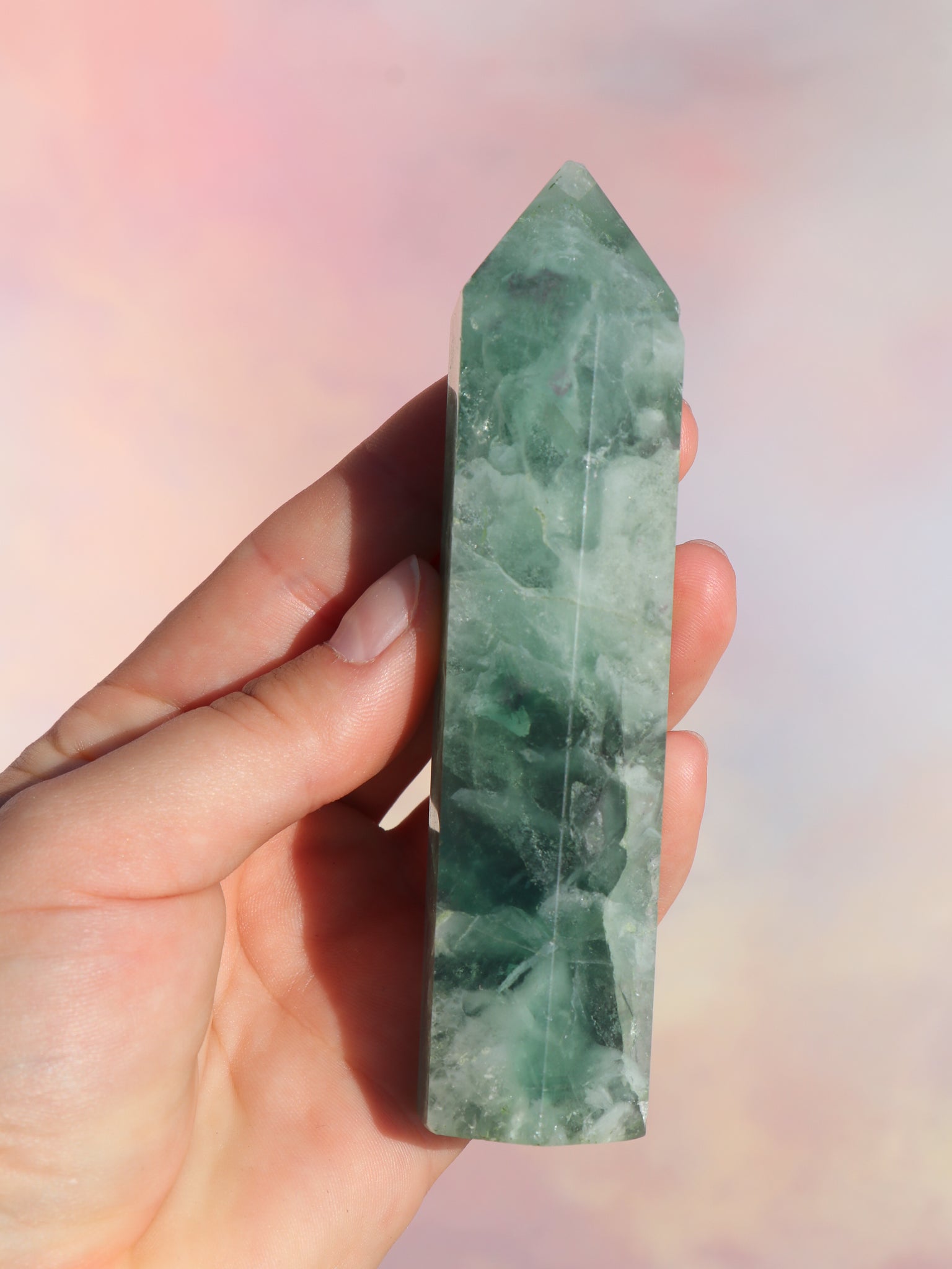 Regnbue Fluorit tårn Nr. 3