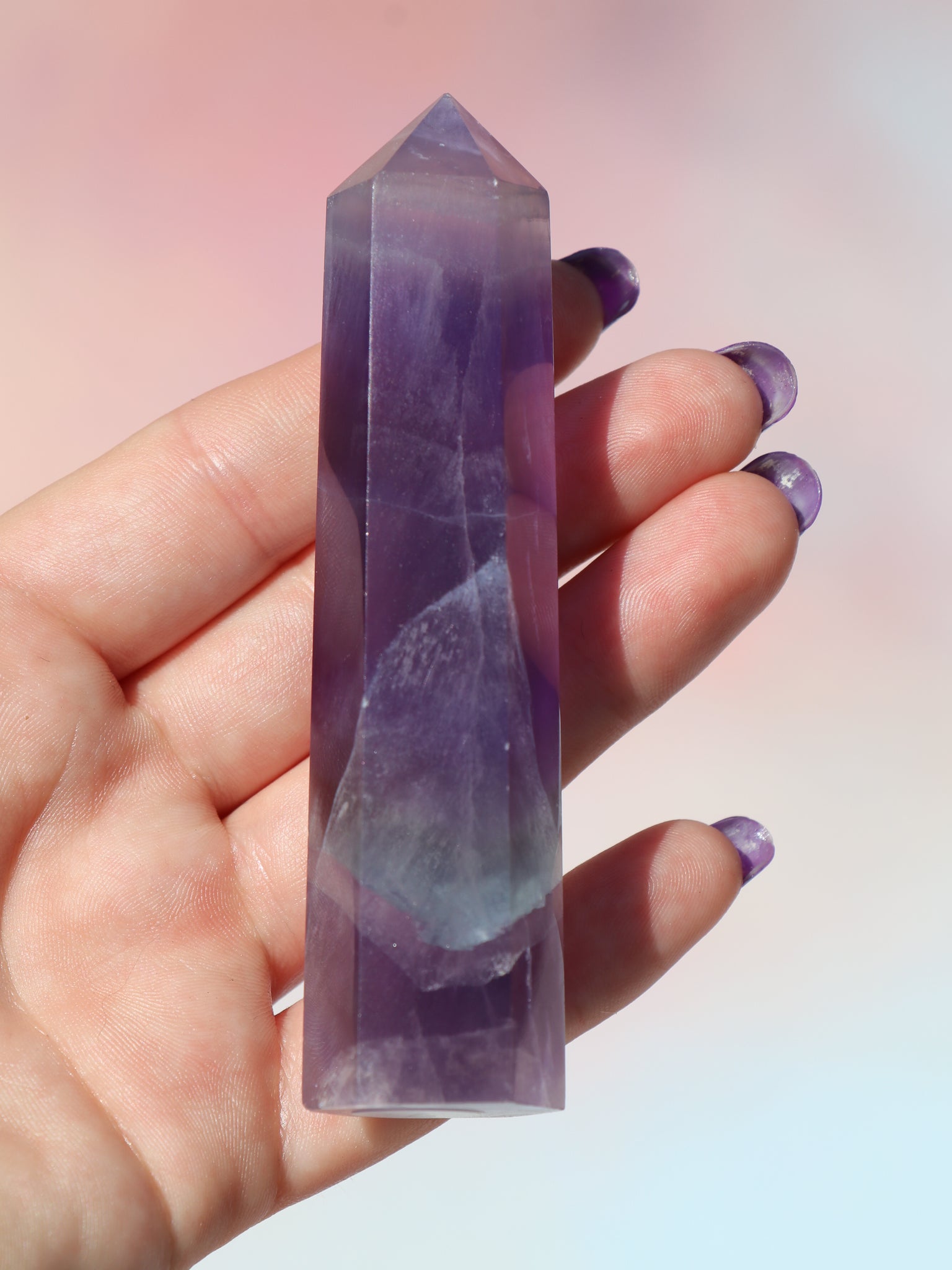 Regnbue Fluorit tårn Nr. 9