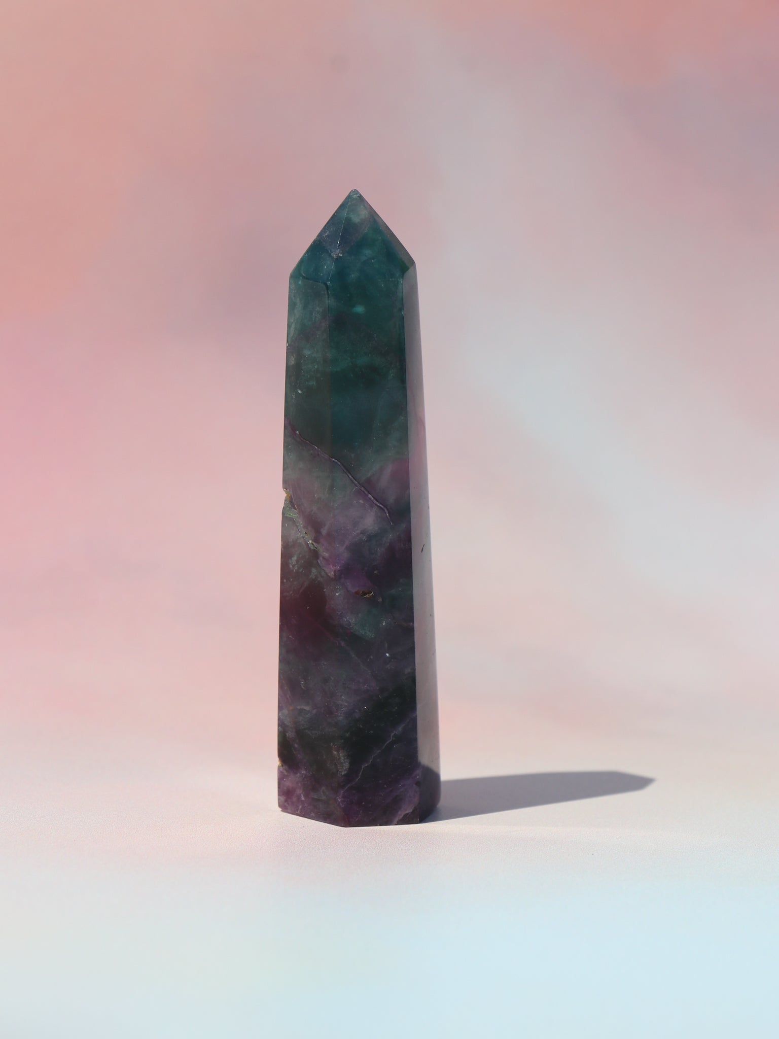 Regnbue fluorit tårn Nr. 20