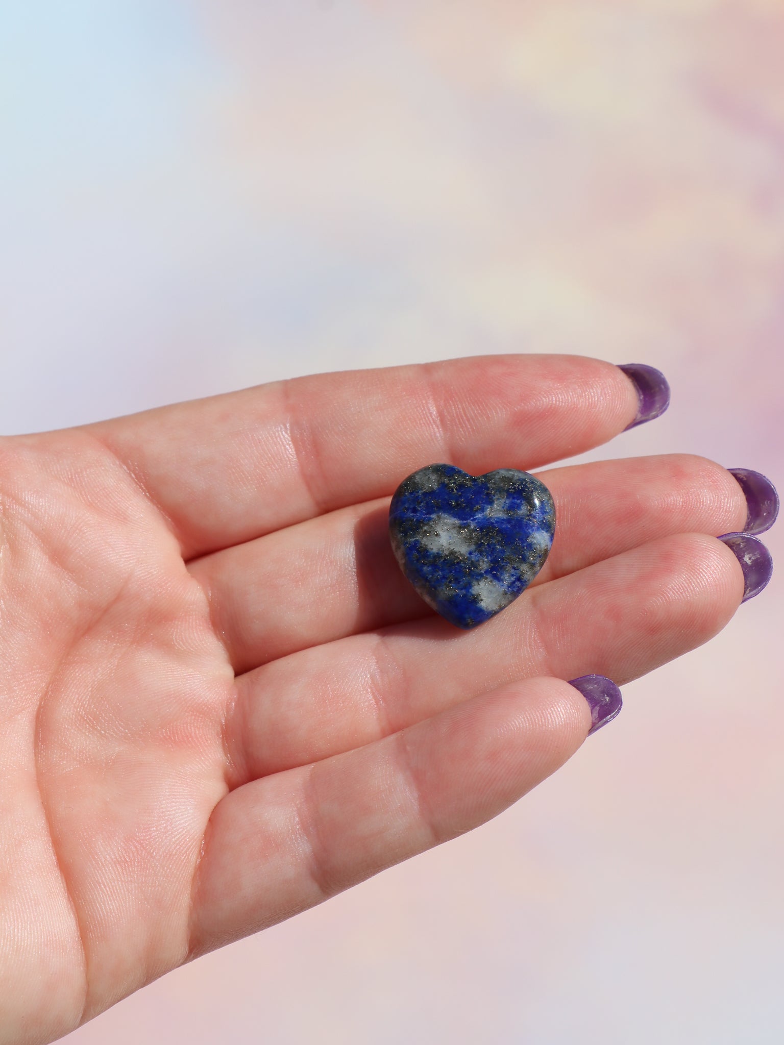 Lapis Lazuli Mini Hjerte Nr. 2
