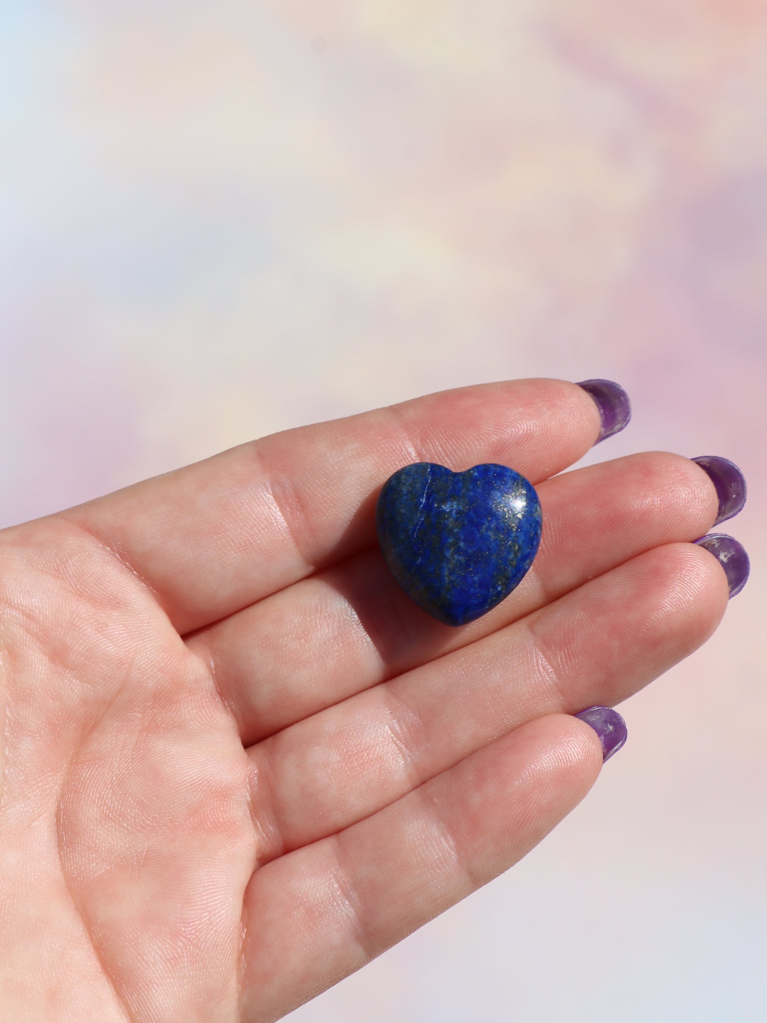 Lapis Lazuli Mini Hjerte Nr. 3