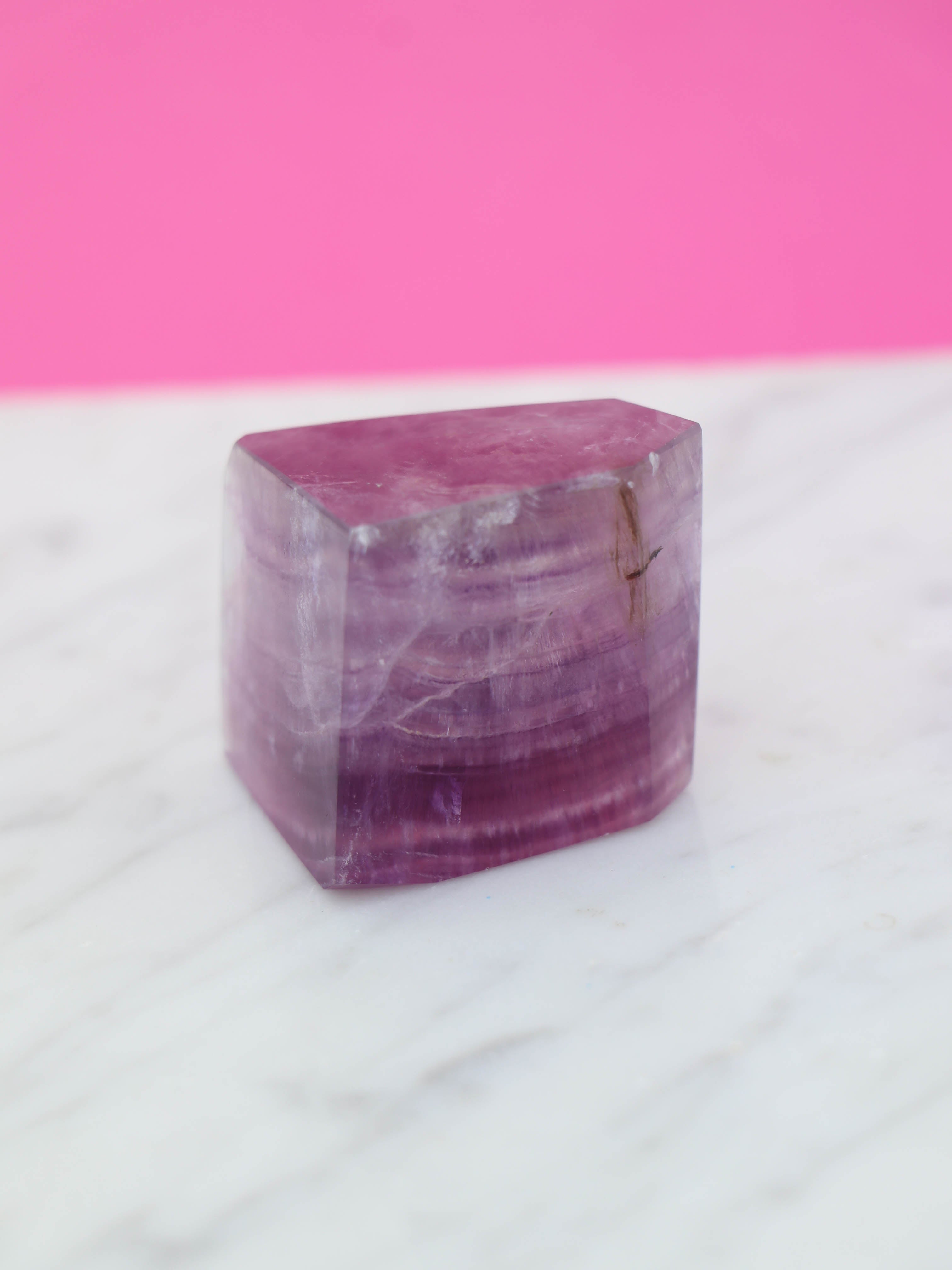Lilla Fluorit Freeform Nr. 4