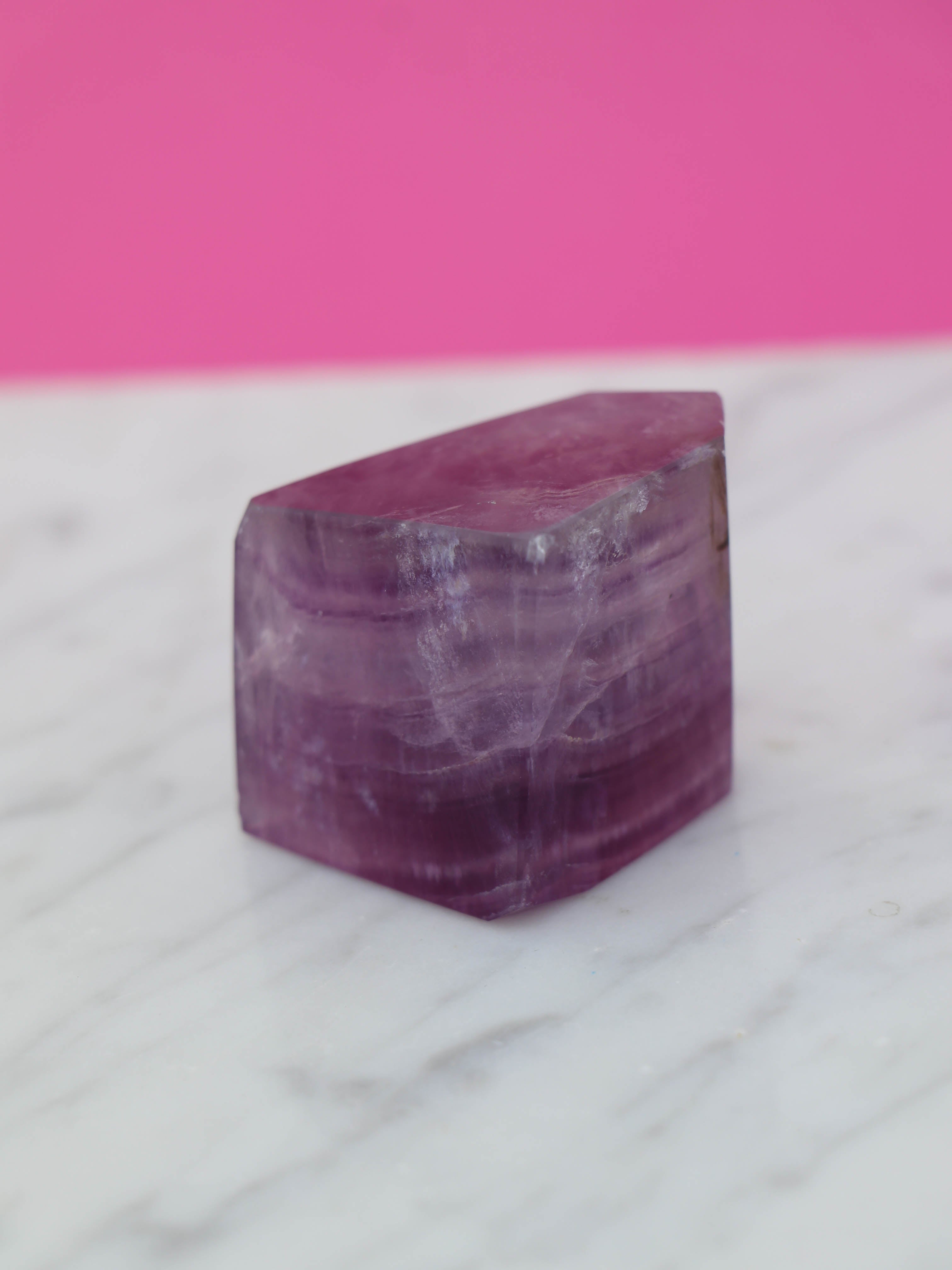 Lilla Fluorit Freeform Nr. 4