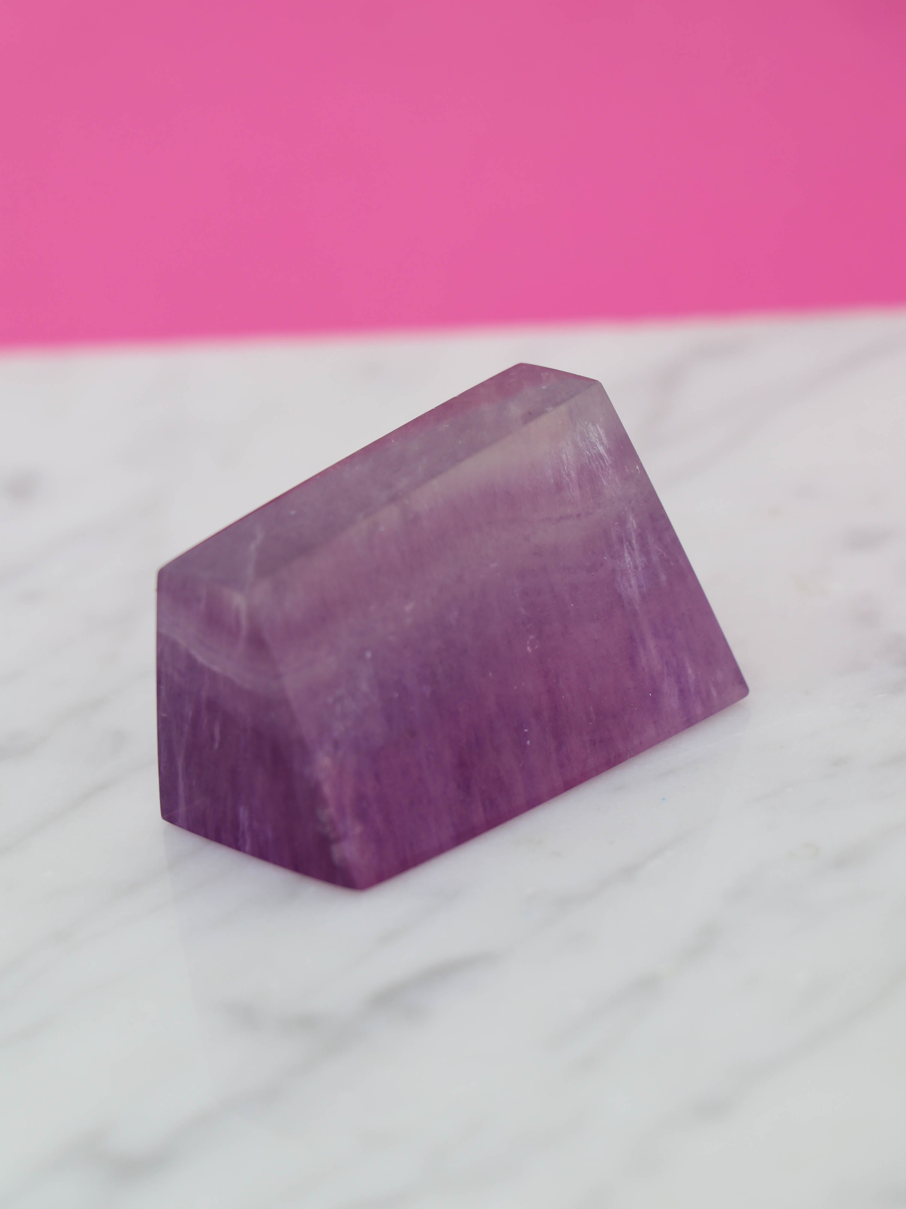 Lilla Fluorit Freeform Nr. 7