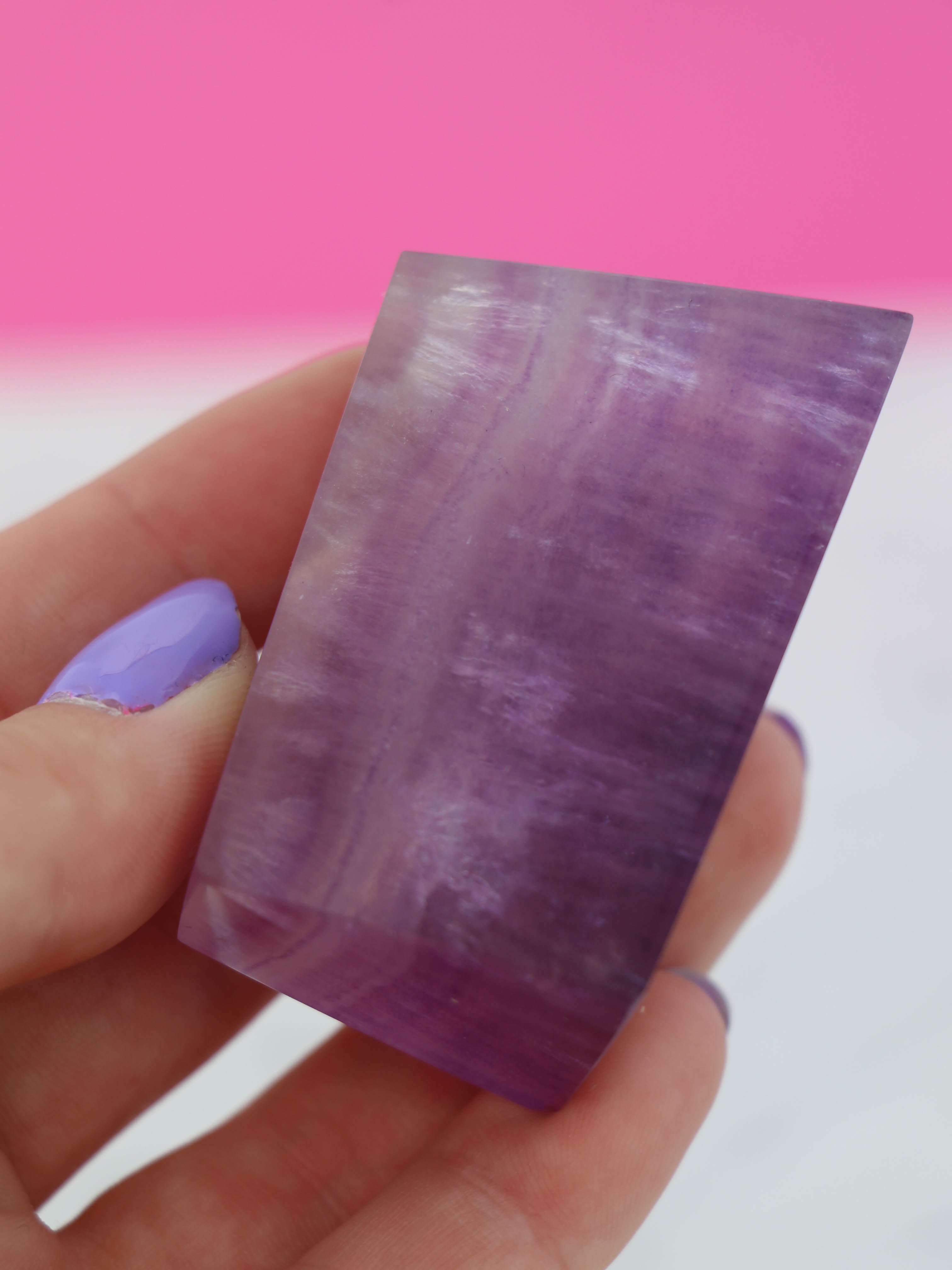 Lilla Fluorit Freeform Nr. 7