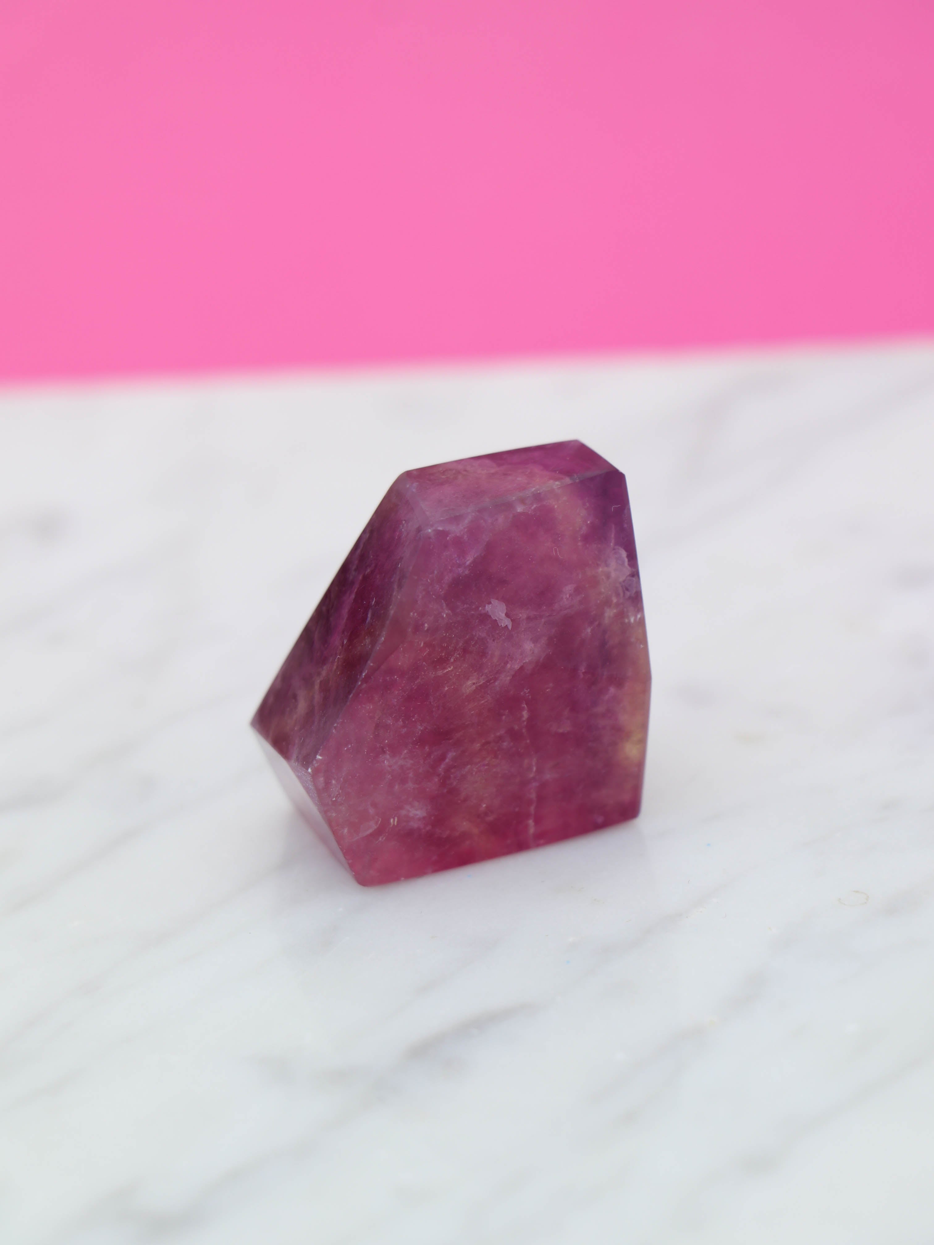 Lilla Fluorit Freeform Nr. 8