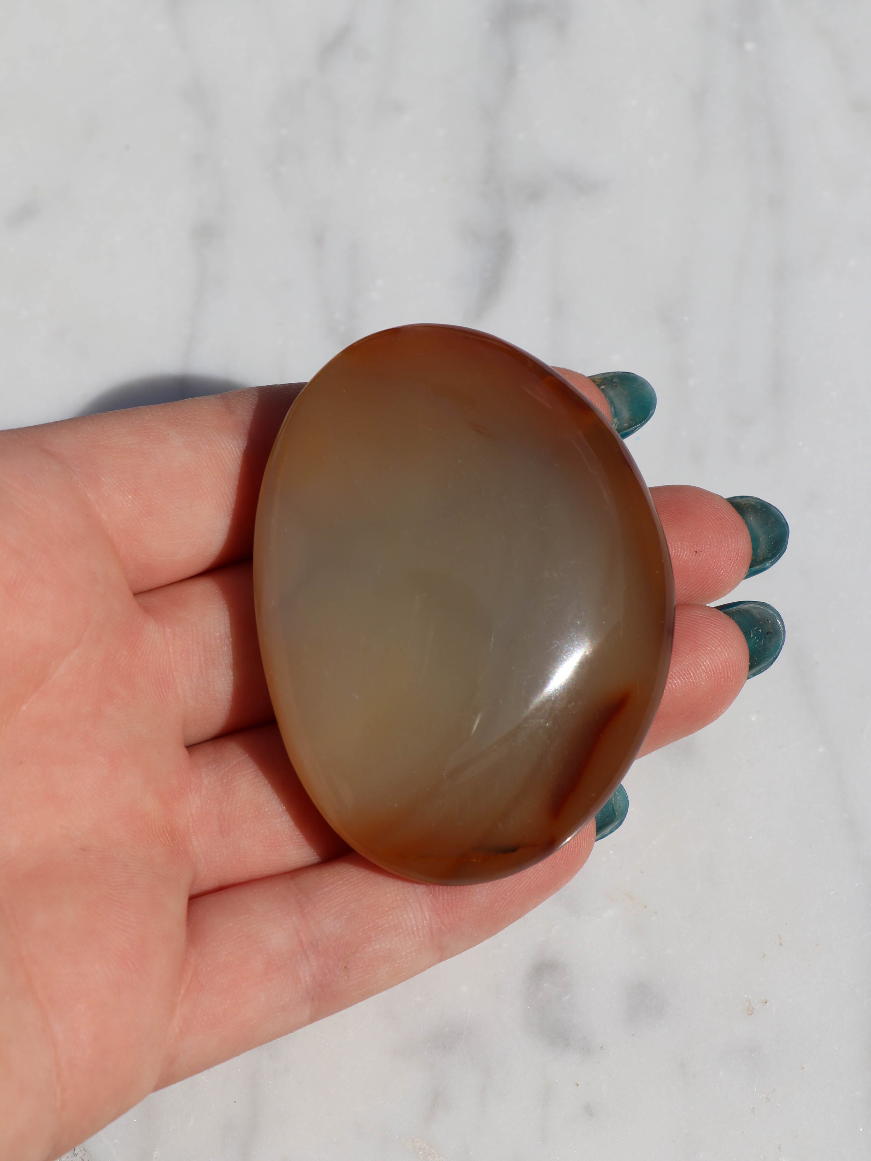 Karneol palmstone Nr. 3