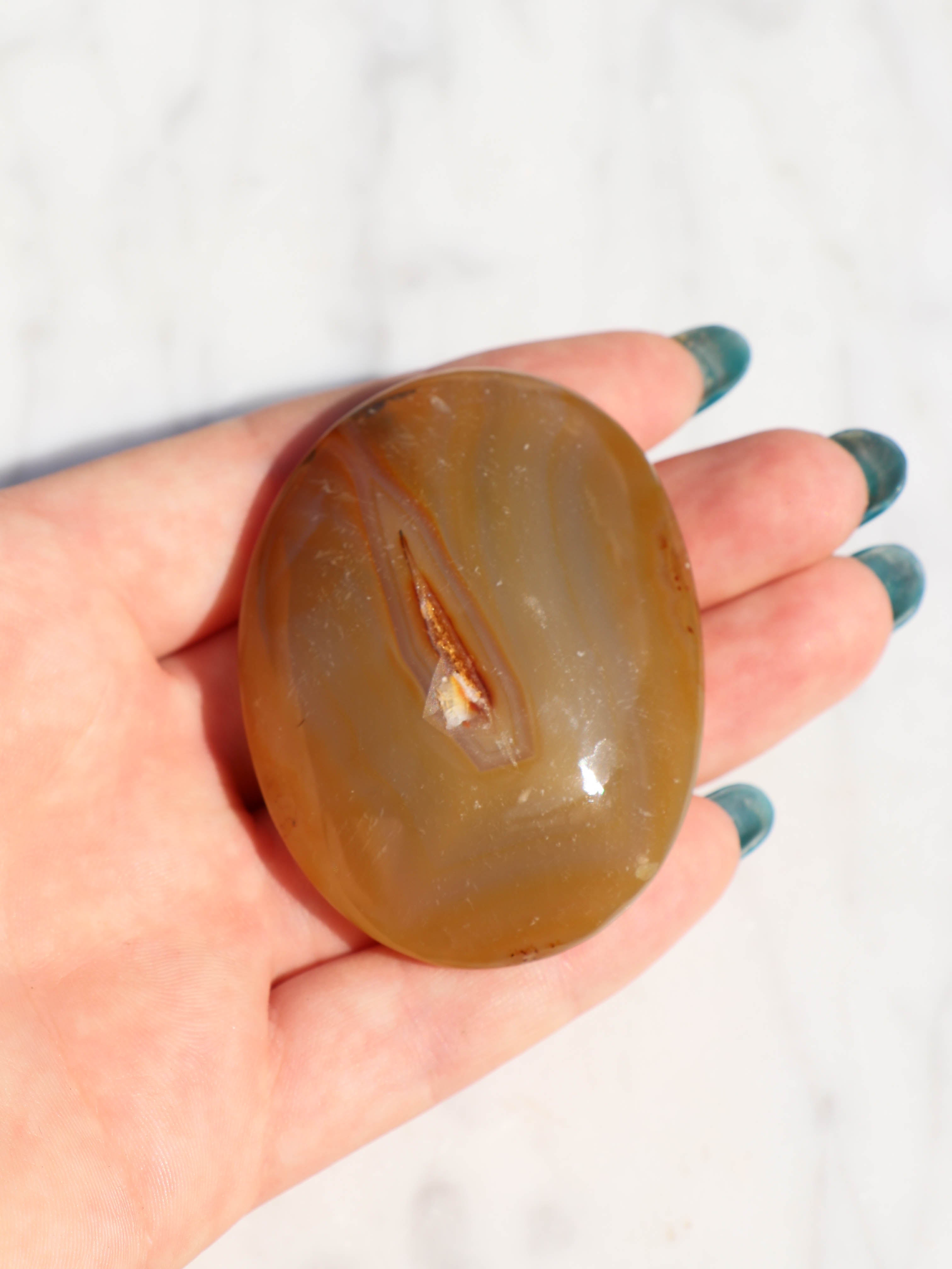 Karneol palmstone Nr. 4
