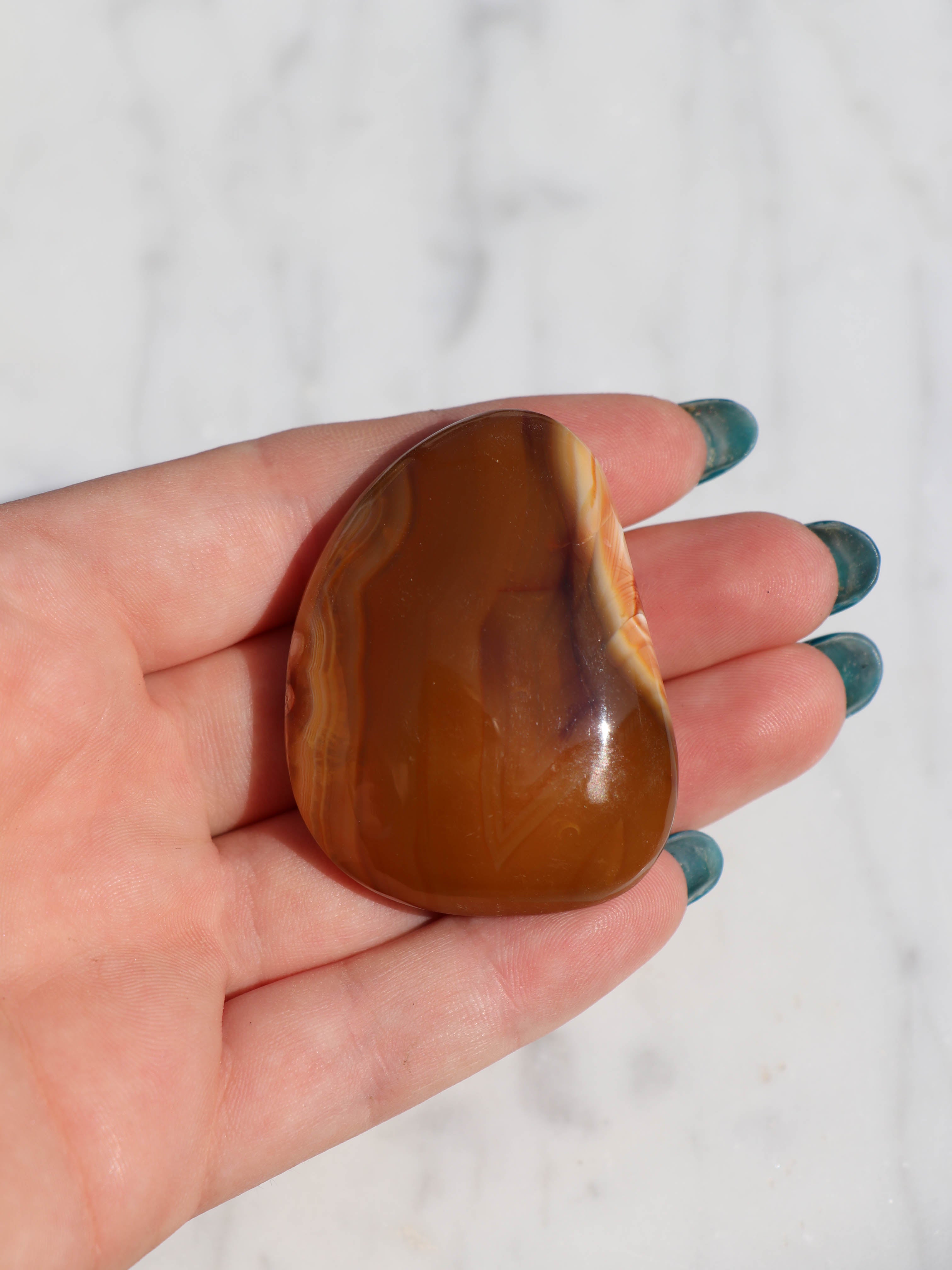 Karneol palmstone Nr. 5