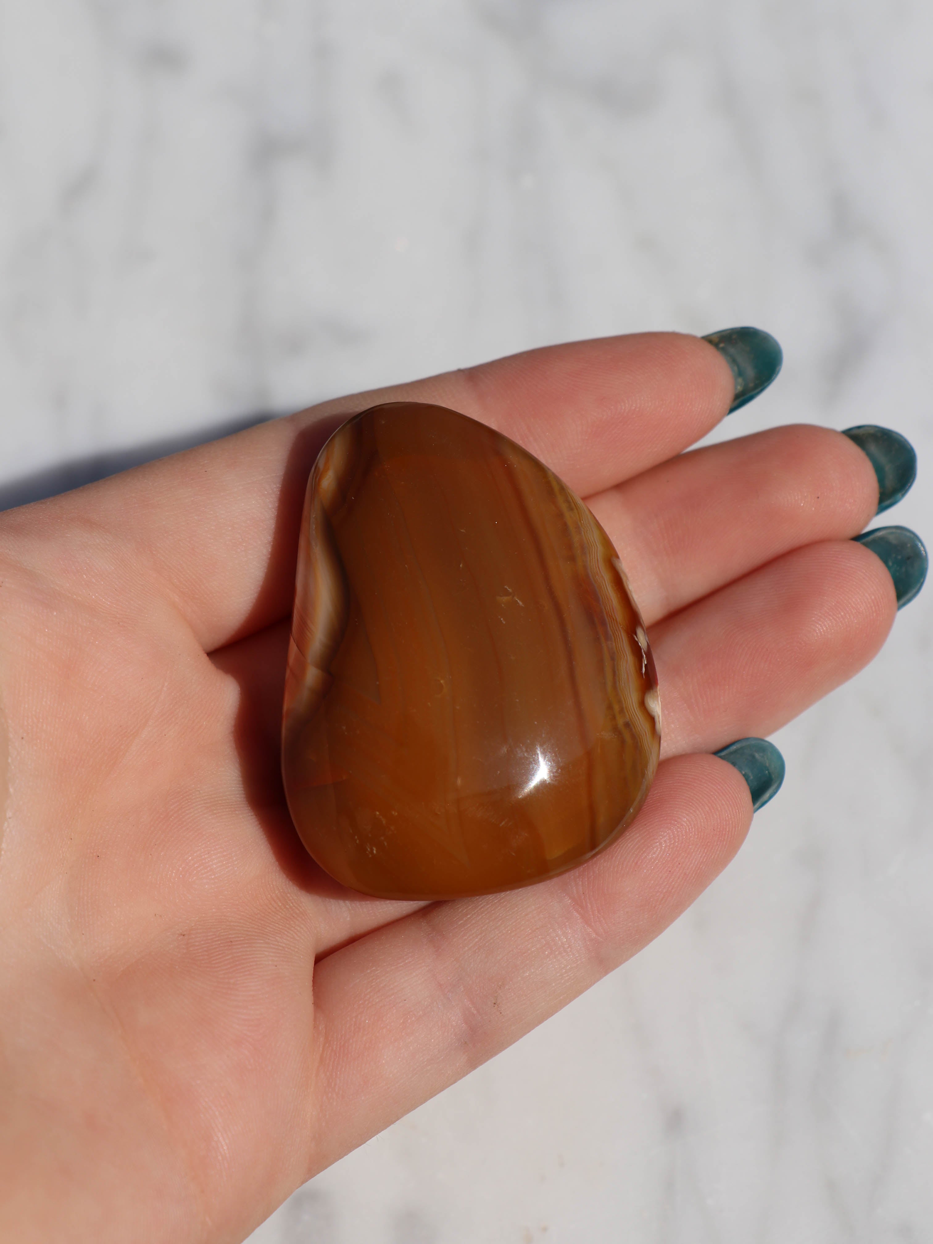 Karneol palmstone Nr. 5