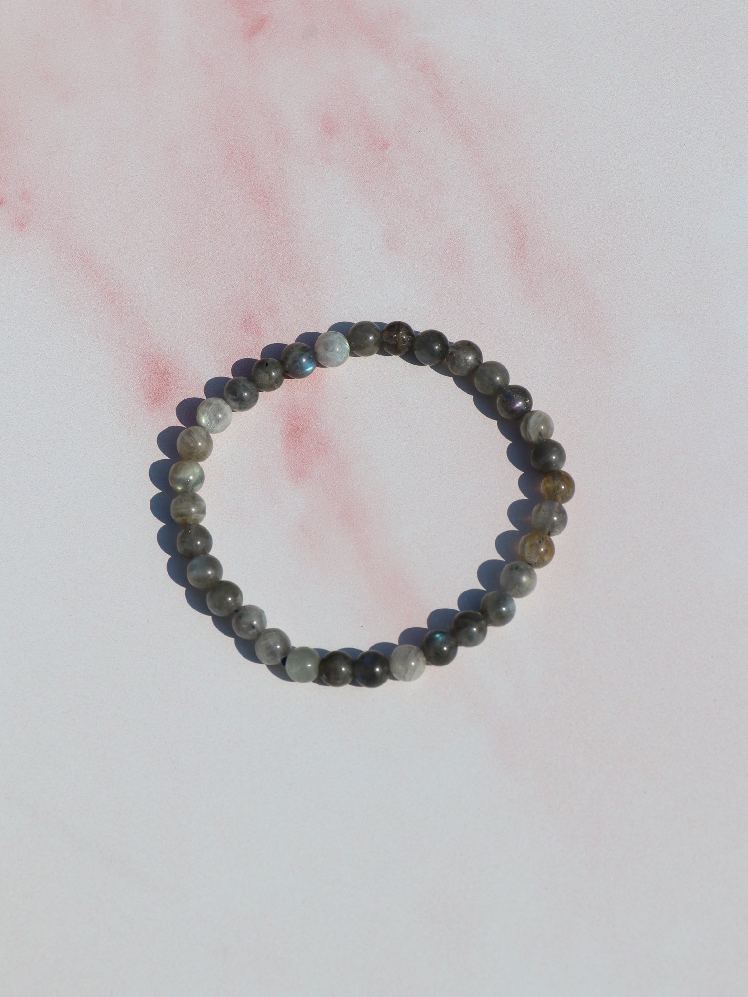 Labradorit armbånd