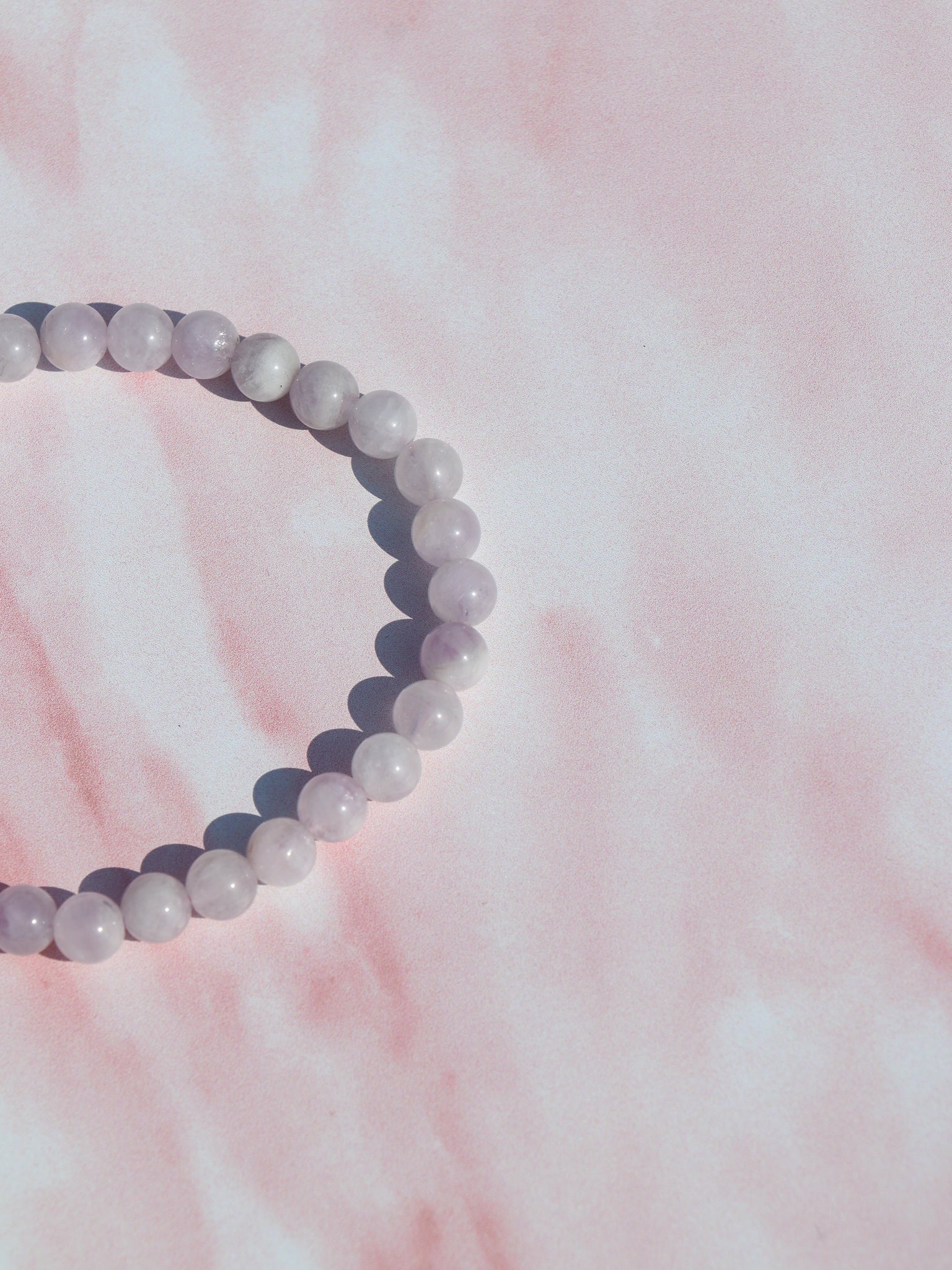 Lavendel Jade Armbånd