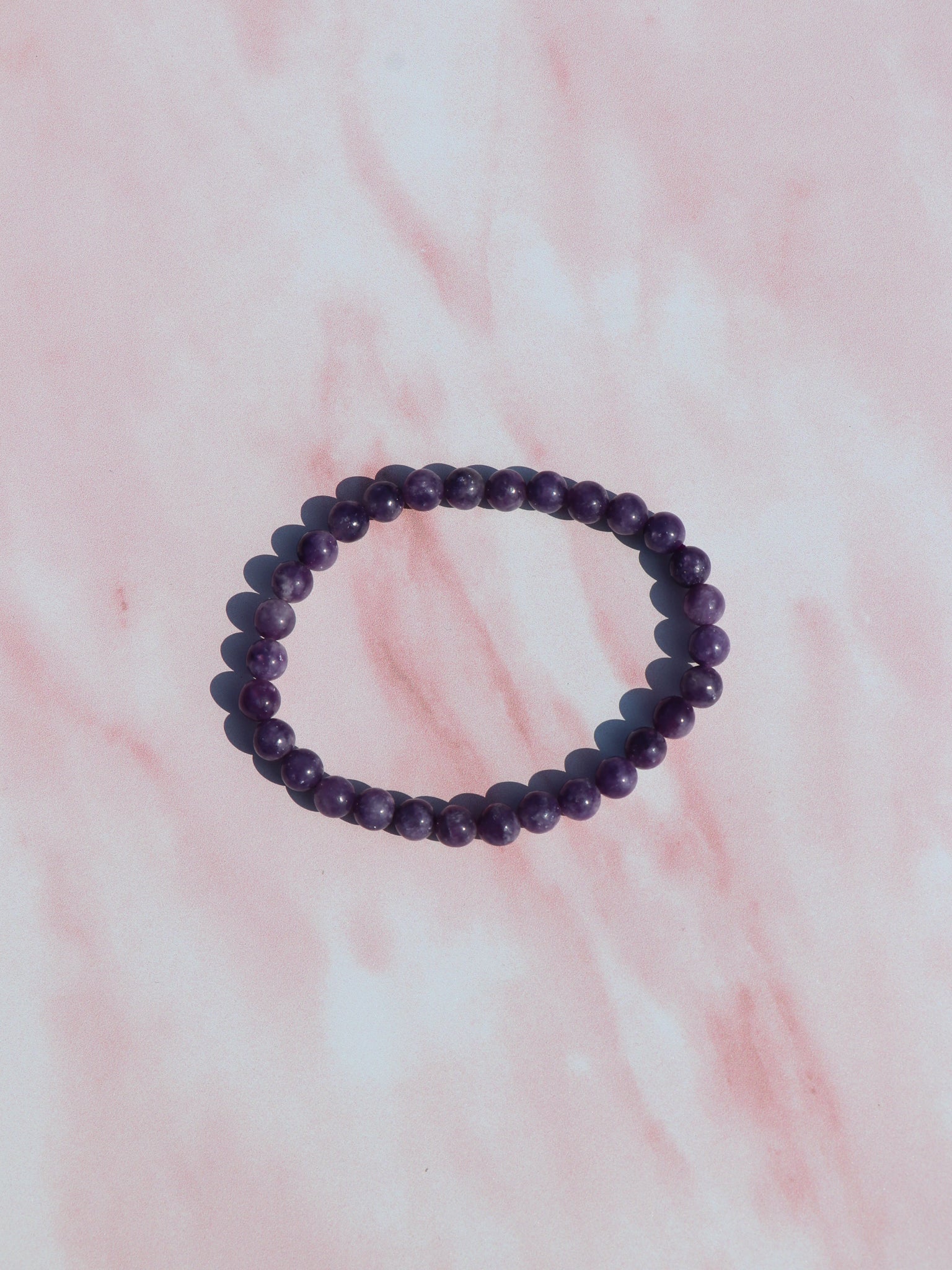 Lepidolit Armbånd
