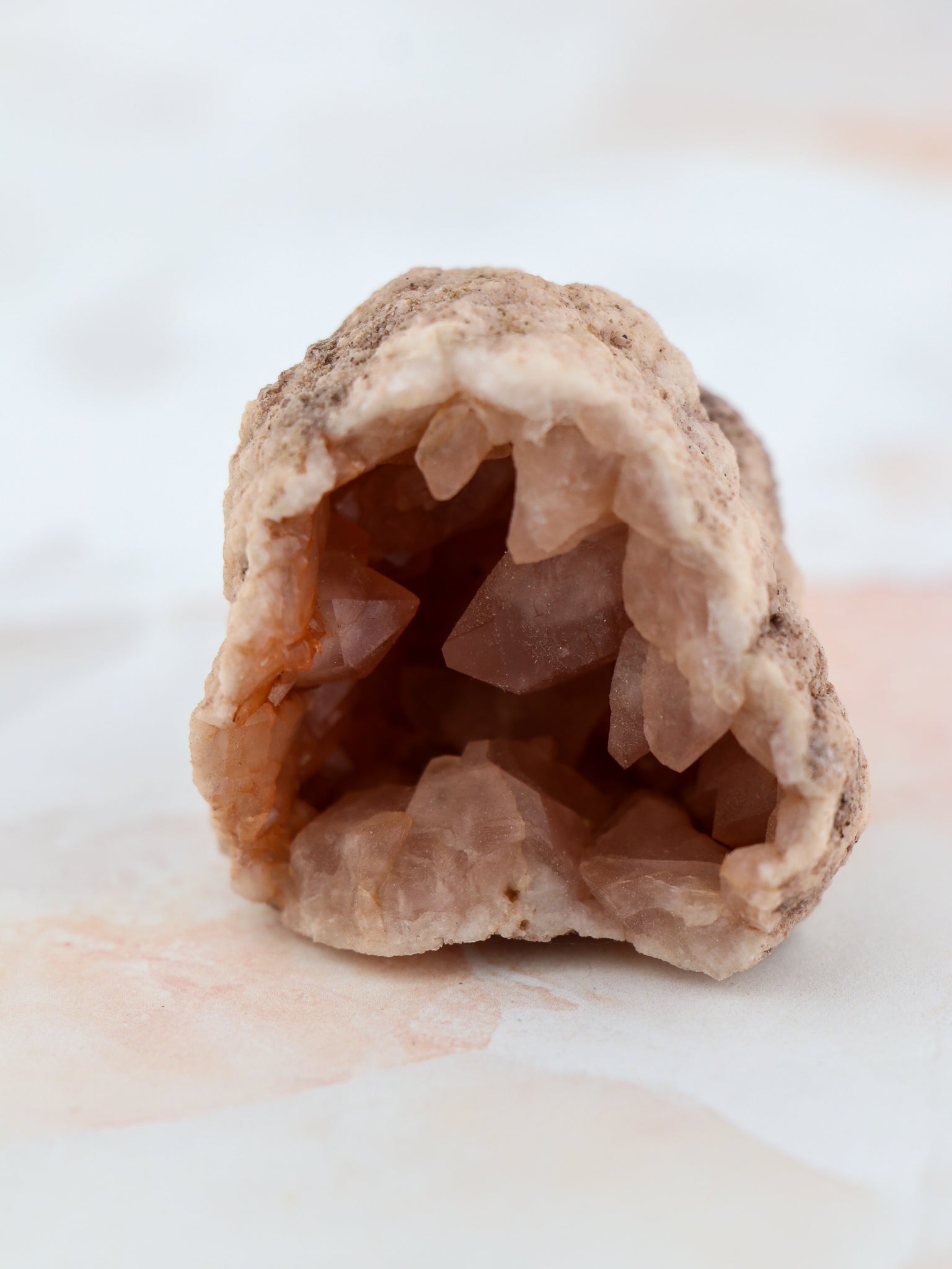 Pink ametyst geode Nr. 2