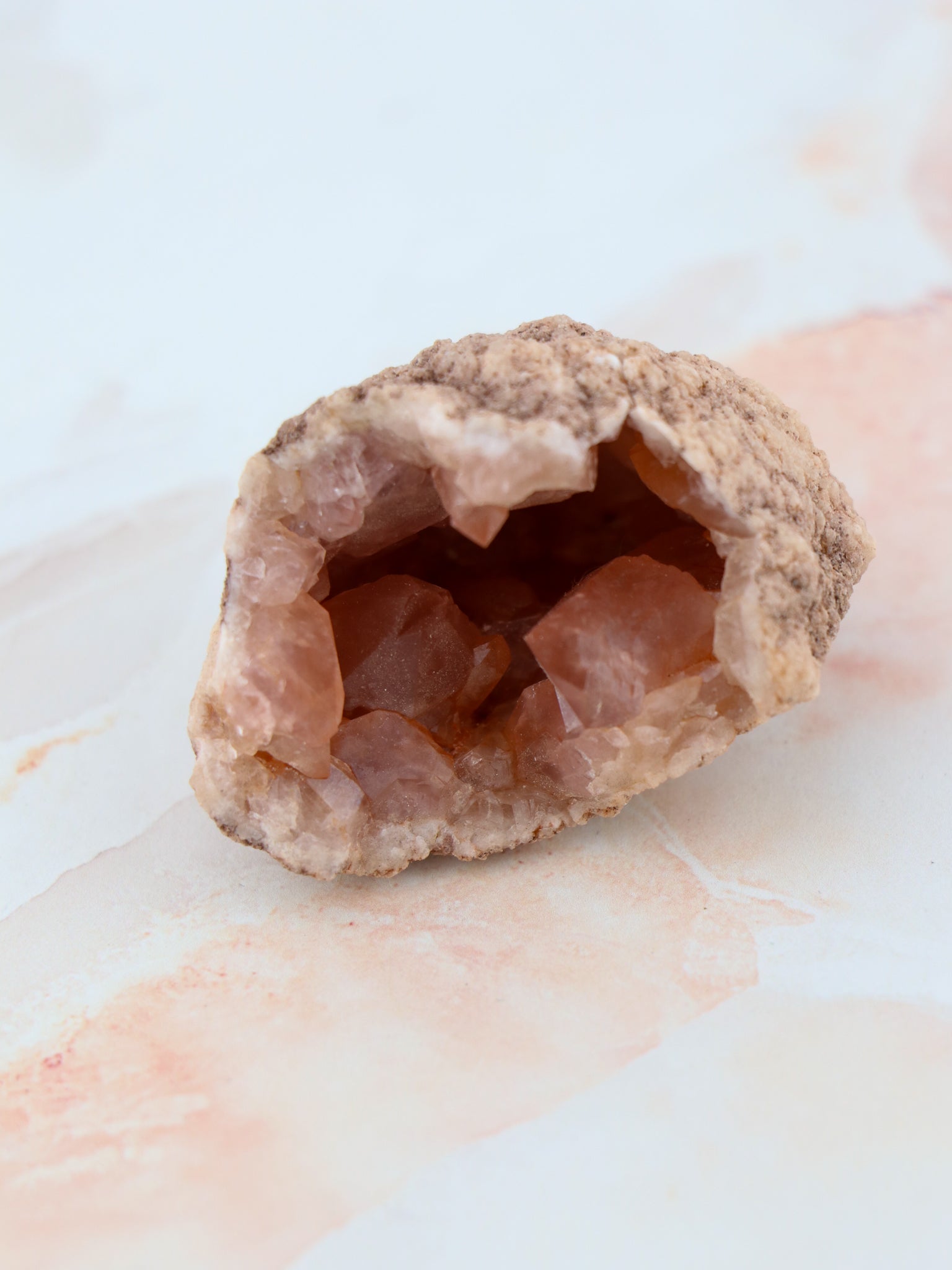 Pink ametyst geode Nr. 7