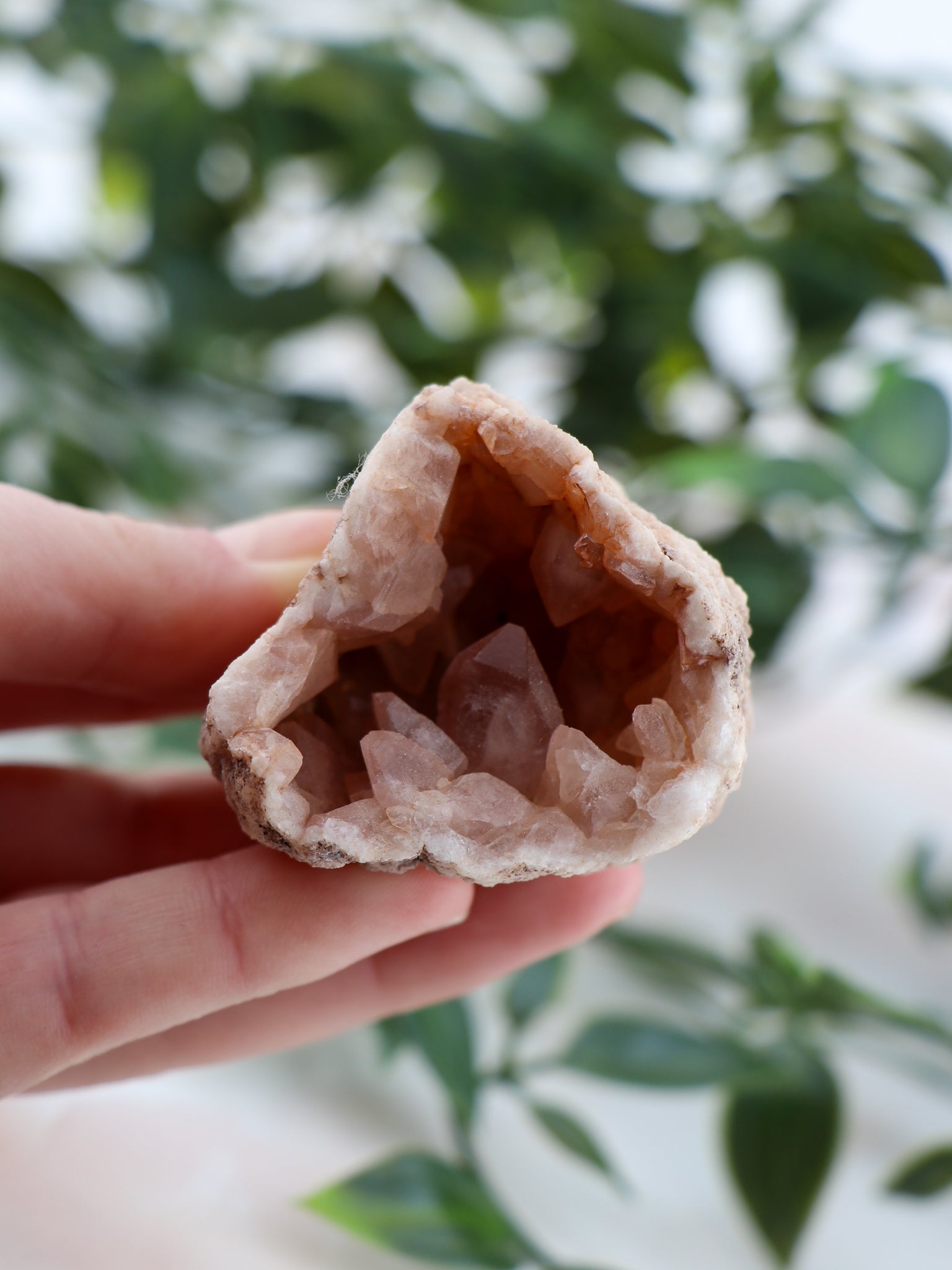 Pink ametyst geode Nr. 2