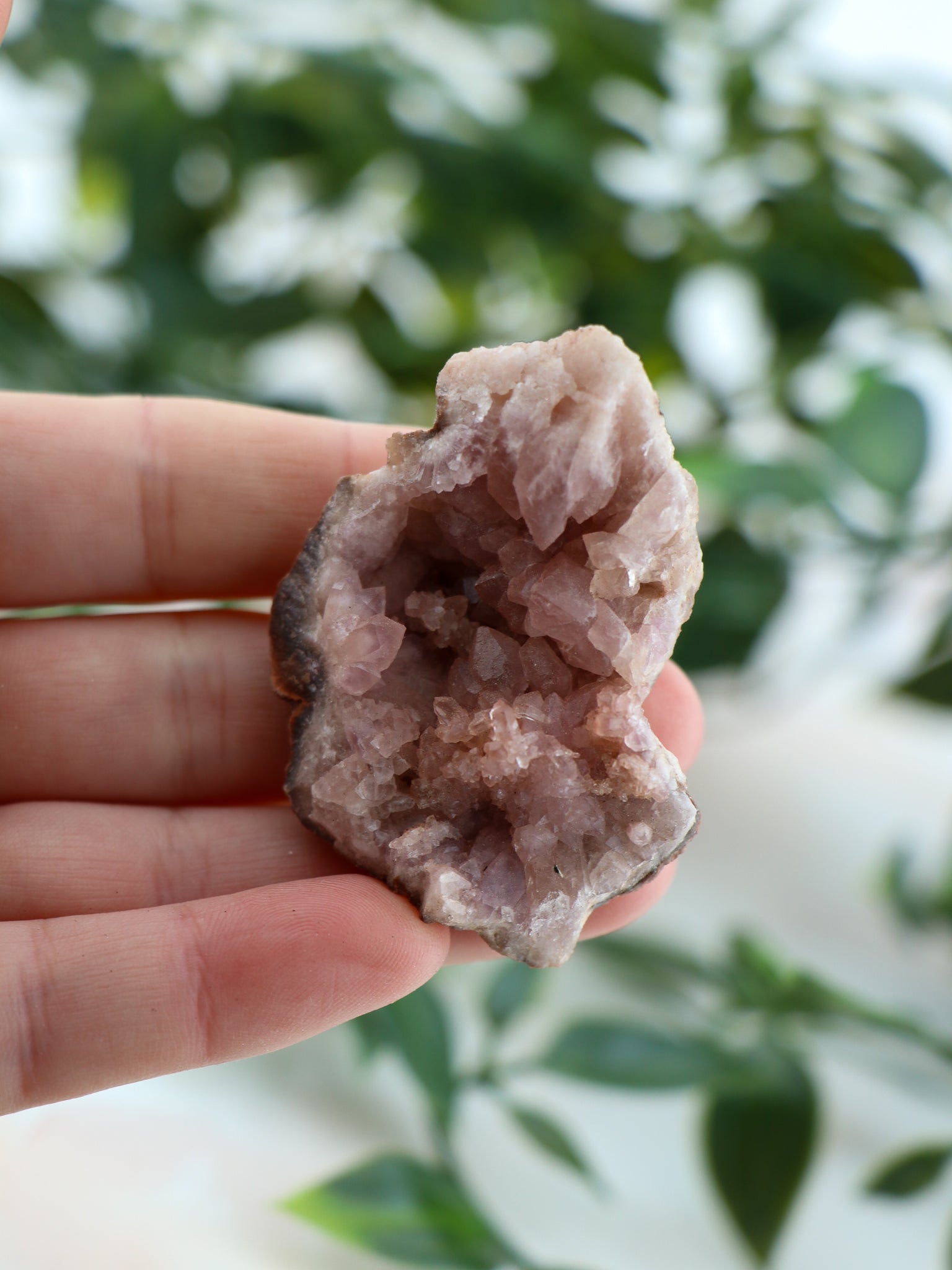 Pink ametyst geode Nr. 3