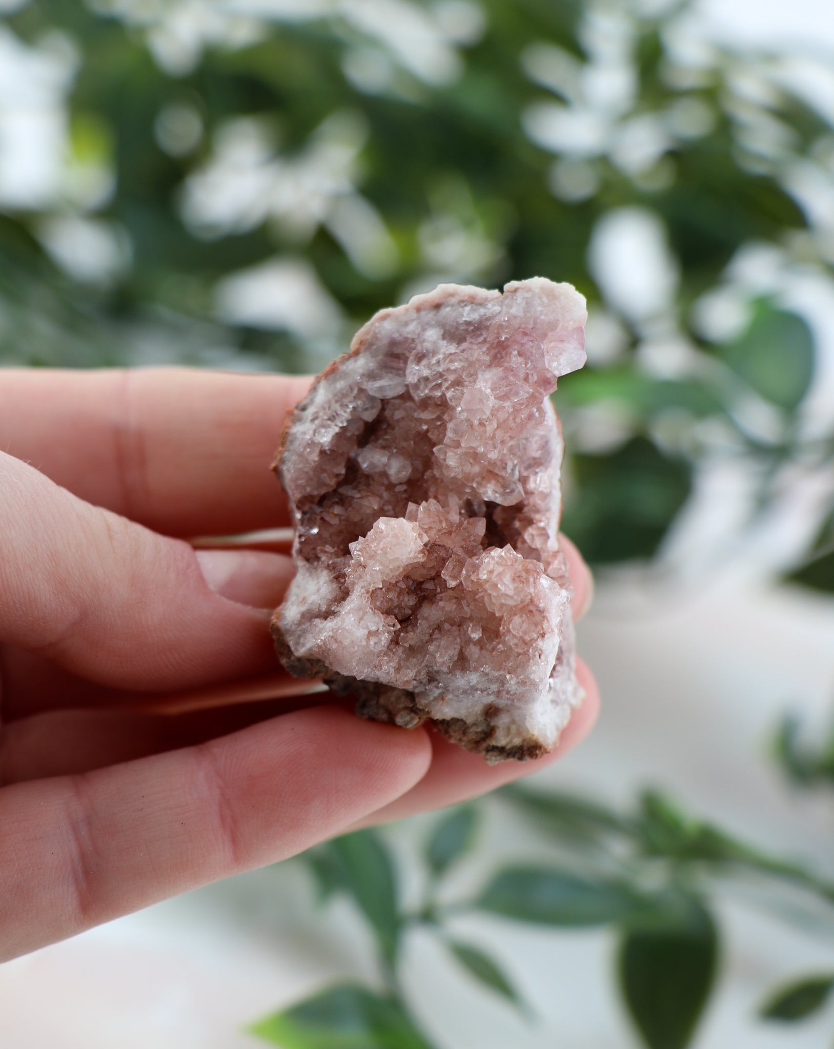 Pink Ametyst geode Nr. 4