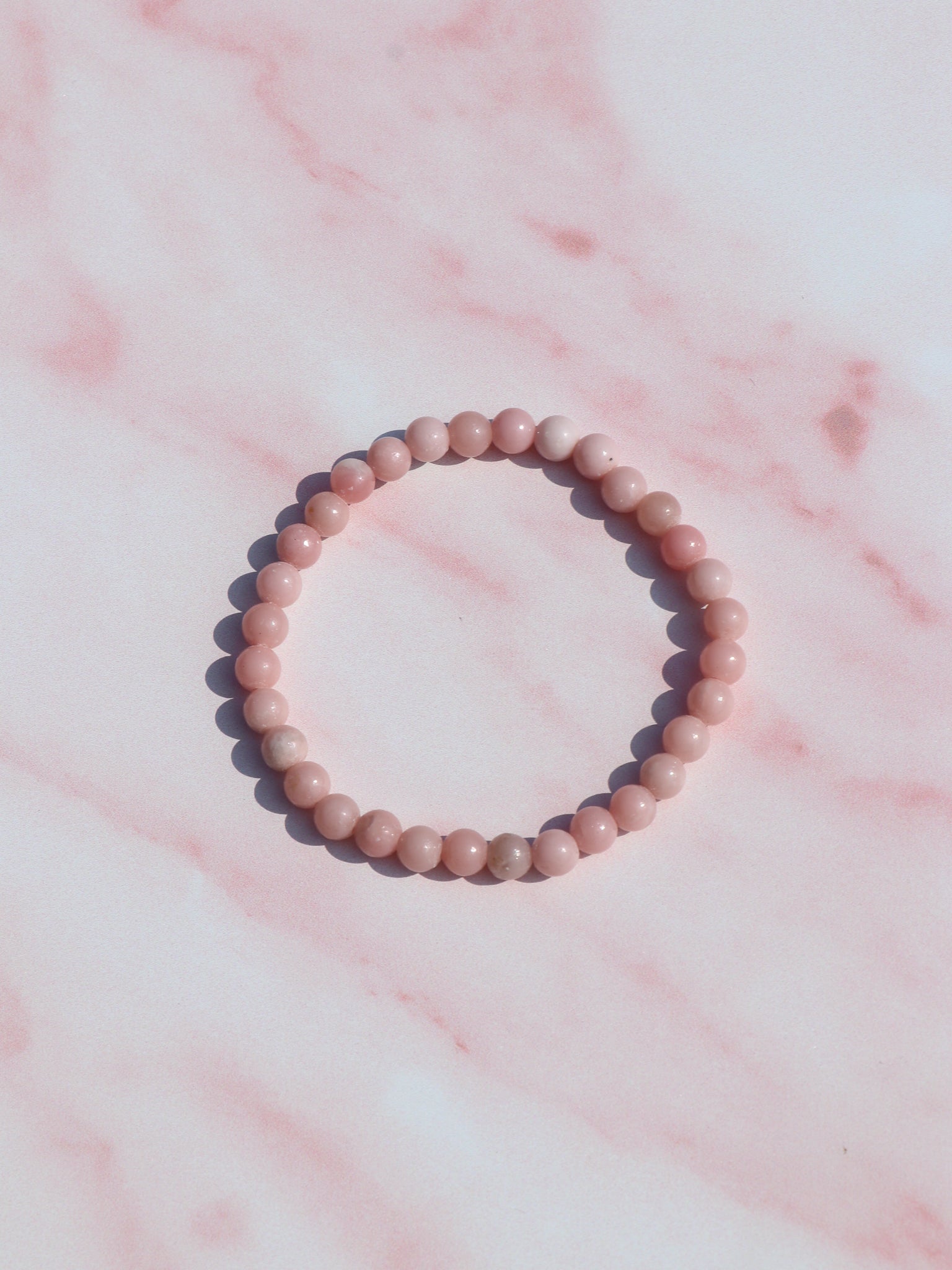 Pink Opal Armbånd