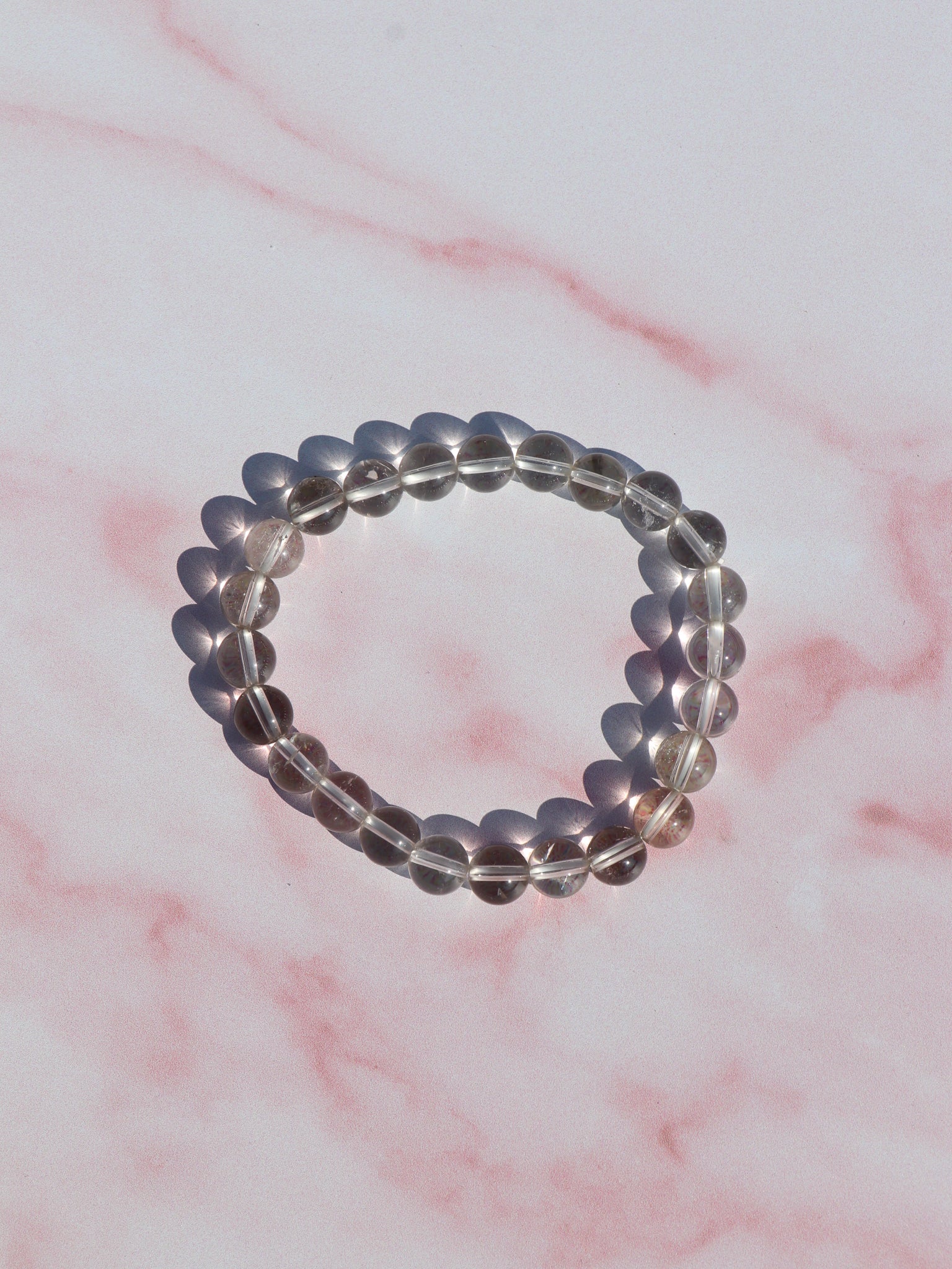 Røgkvarts armbånd