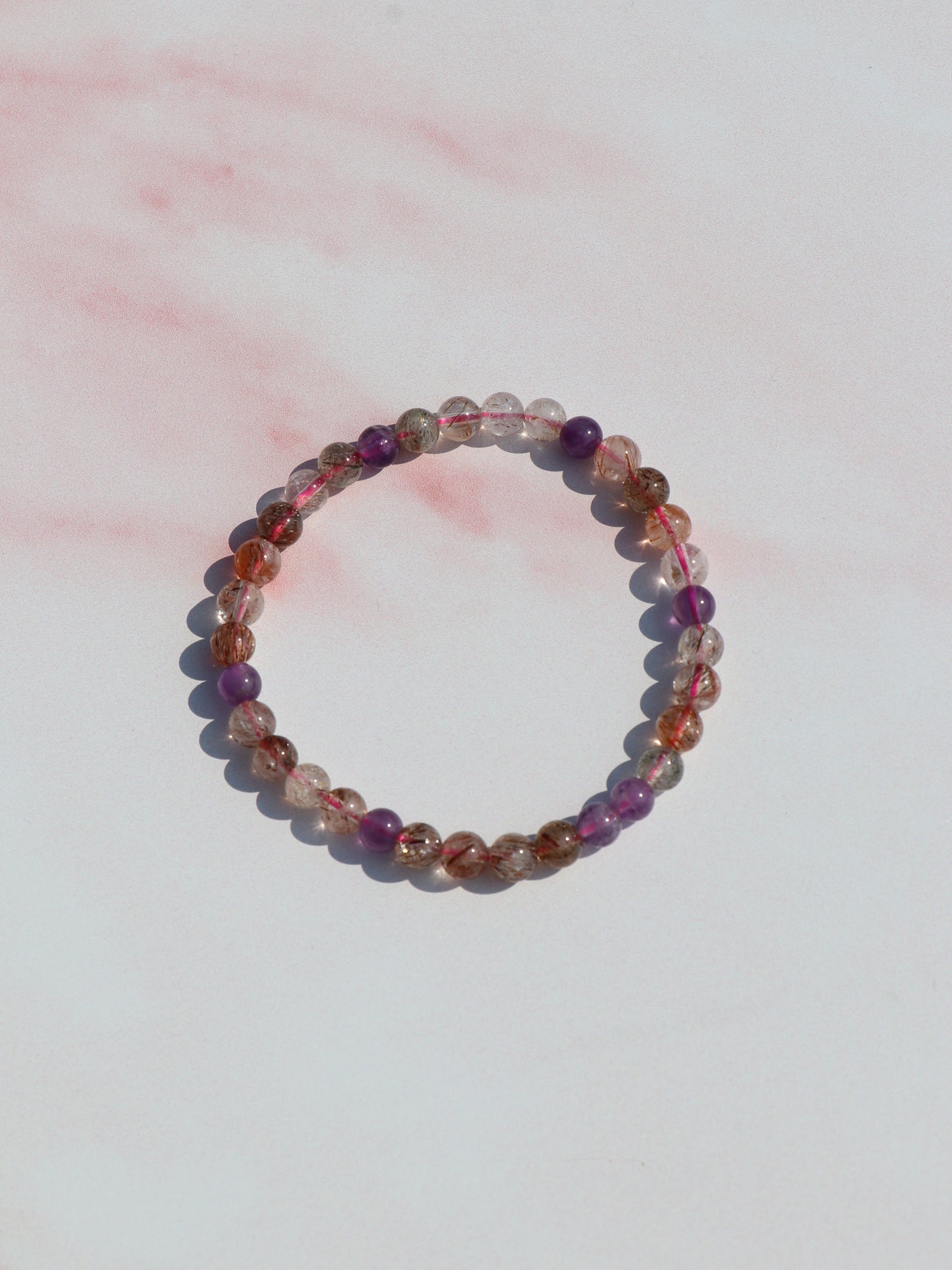 Rutil Super Seven (Cacoxenit) Armbånd