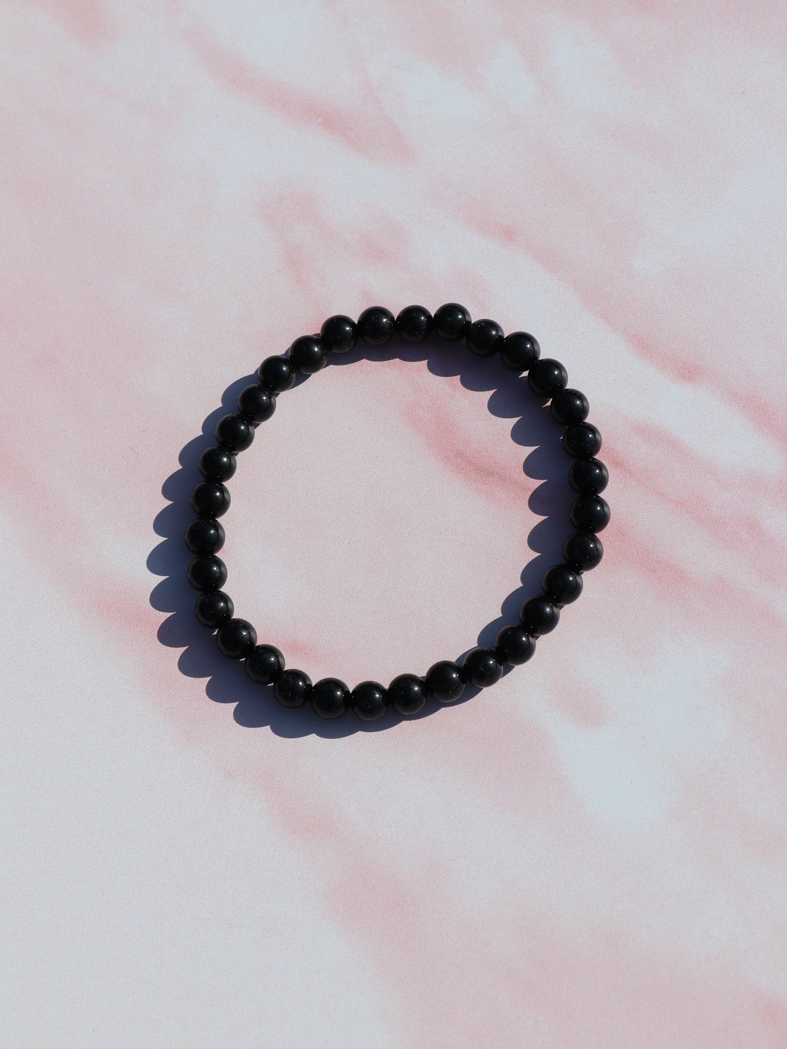 Sort Onyx Armbånd