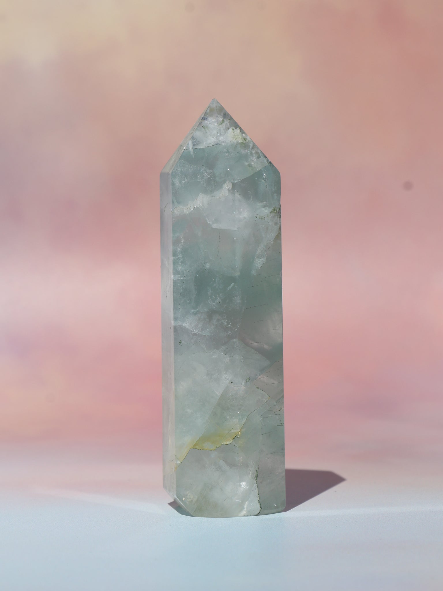 Grøn fluorit (tårn) Nr. 3