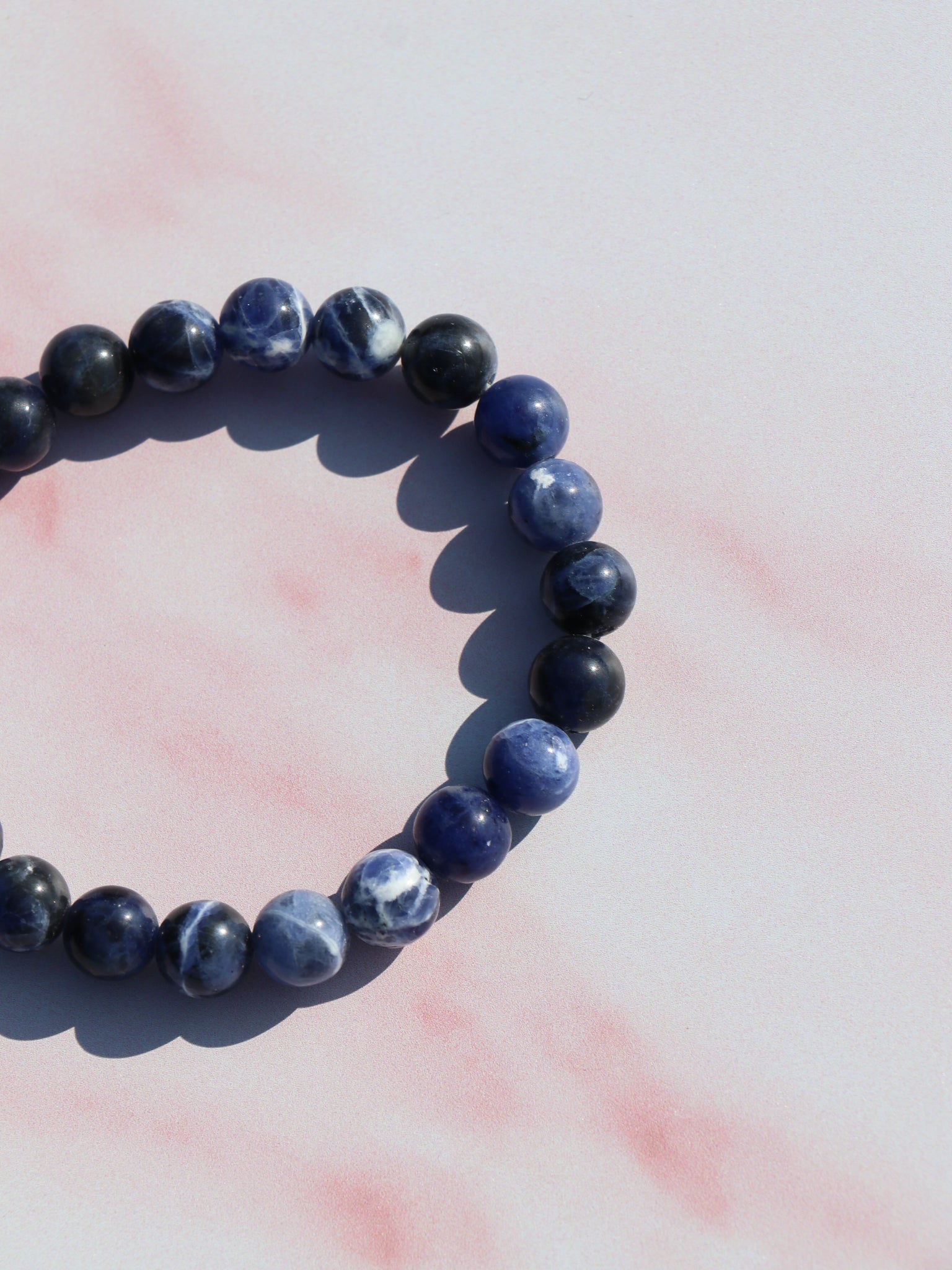 Sodalit armbånd