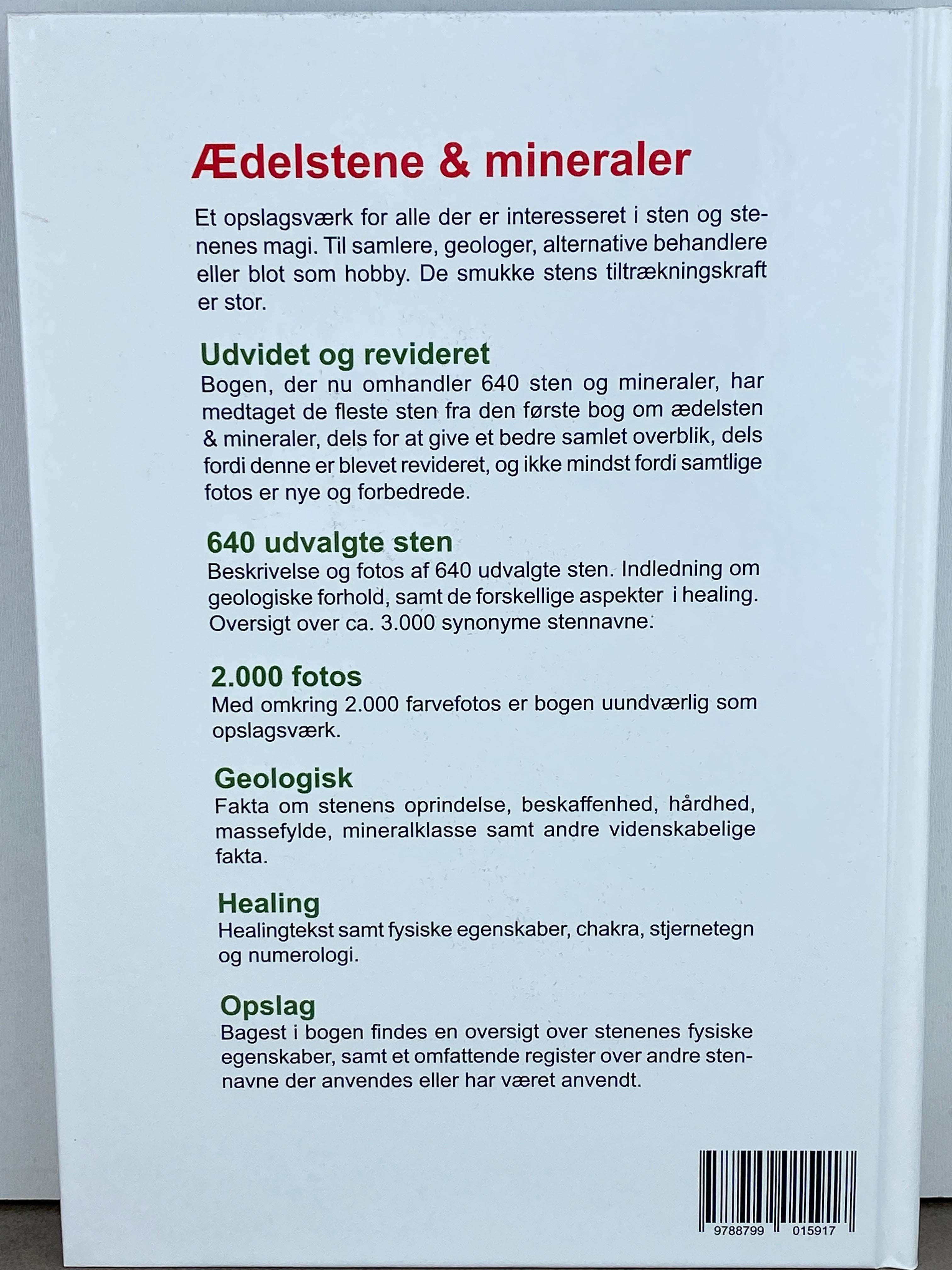 Ædelstene og mineraler bog - CuriousCompassion.dk