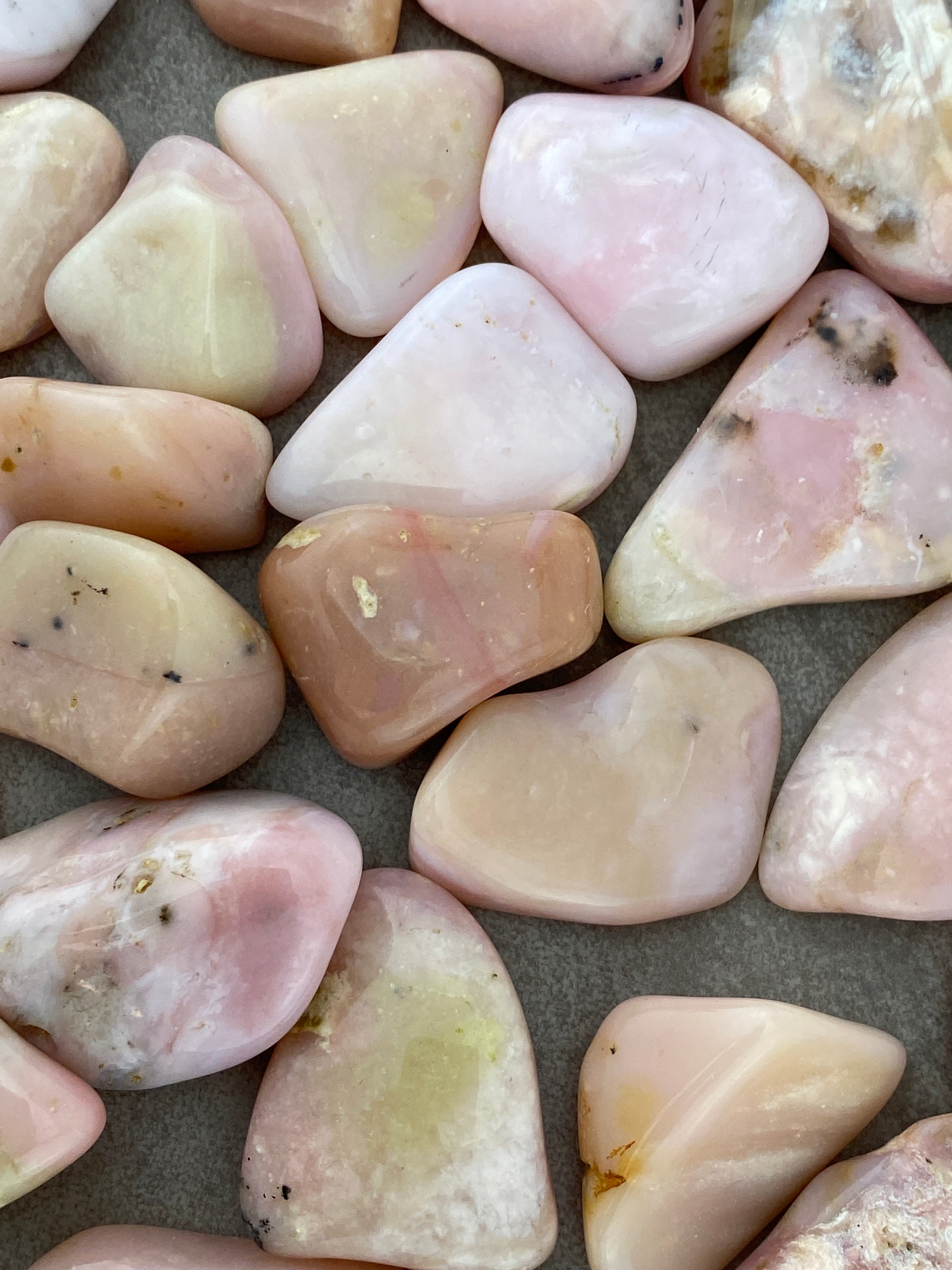 Pink andes opal Lommesten