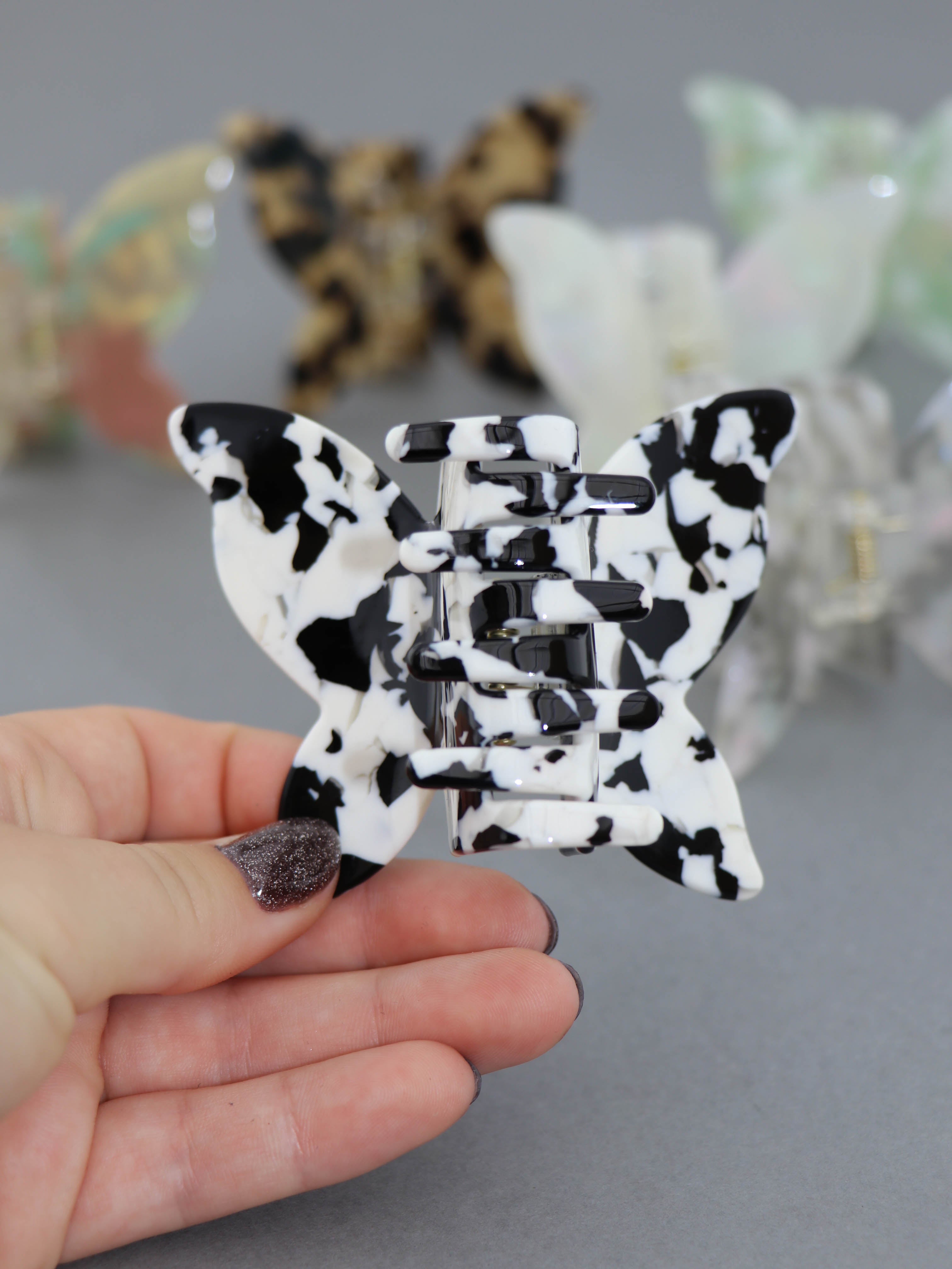 Dalmatian Dream Sommerfugl Hårklemme