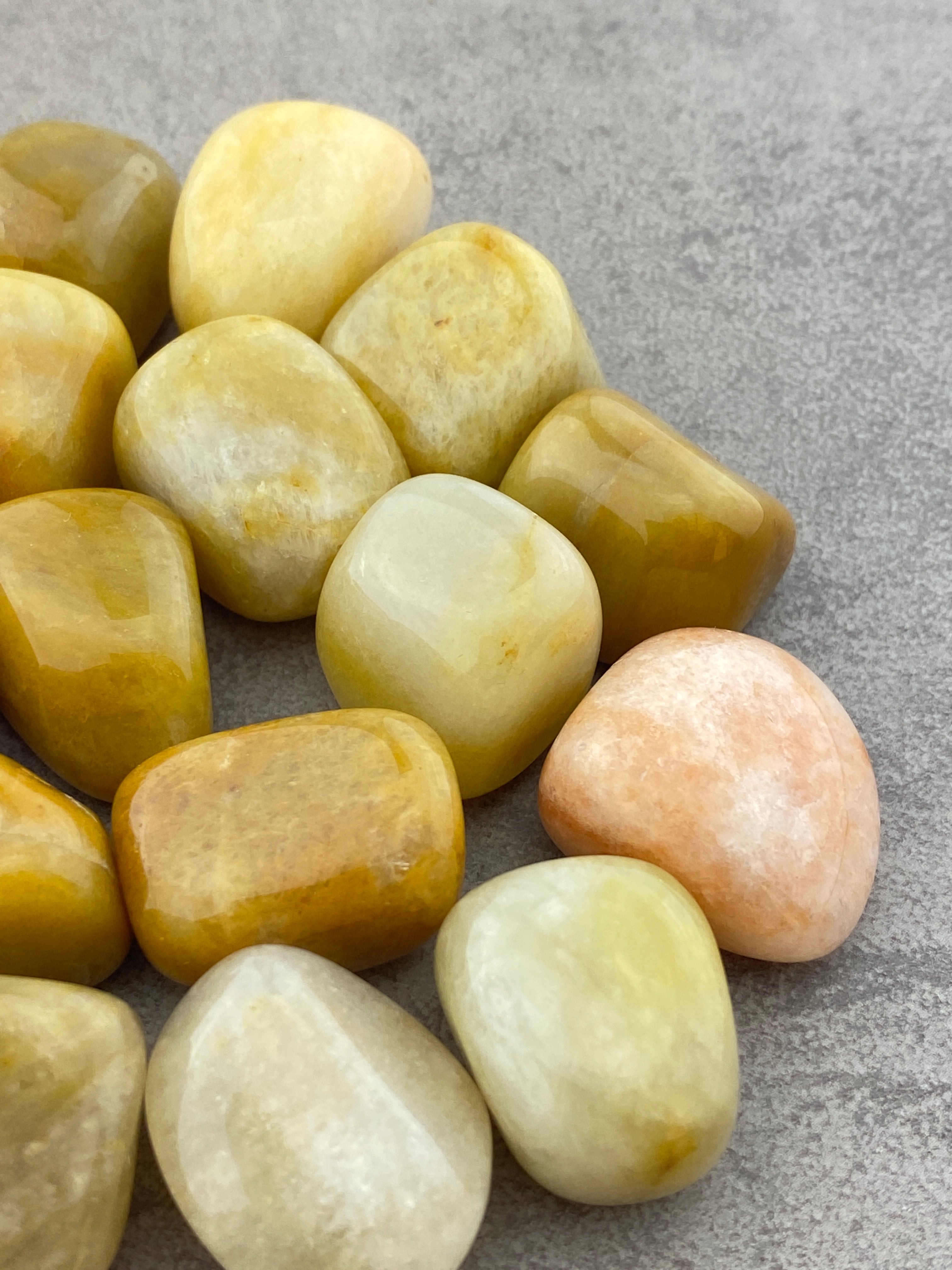 Orange Jade Lommesten