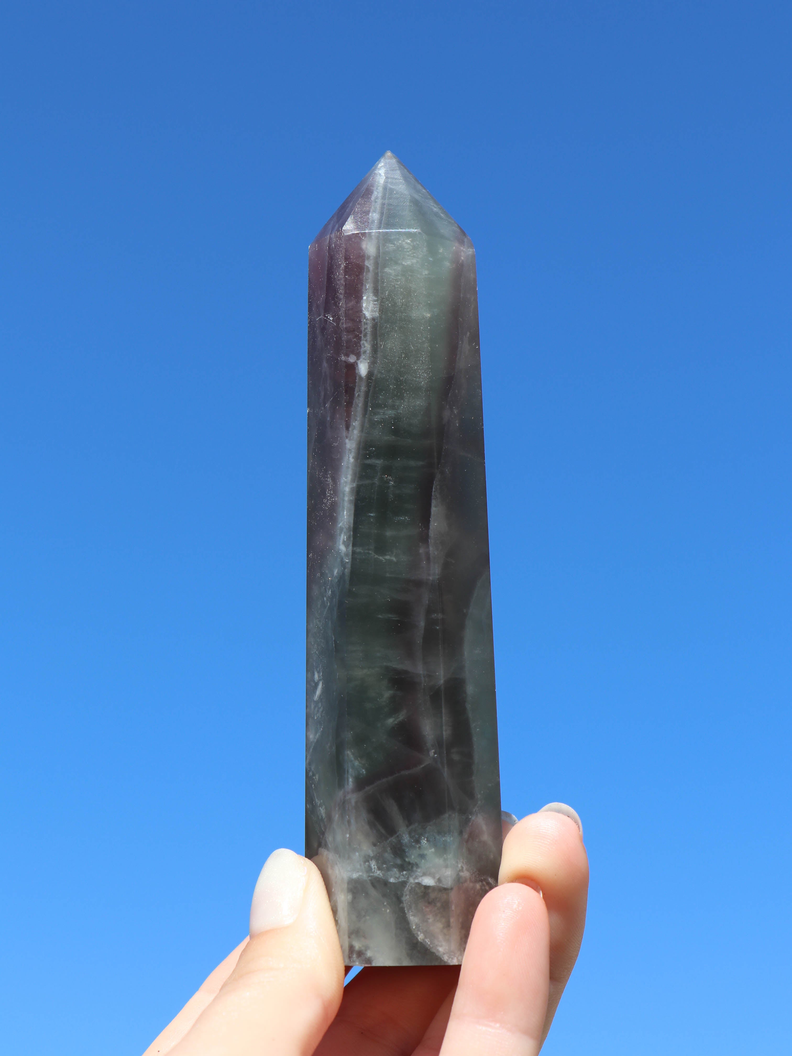 Regnbue fluorit tårn Nr. 12