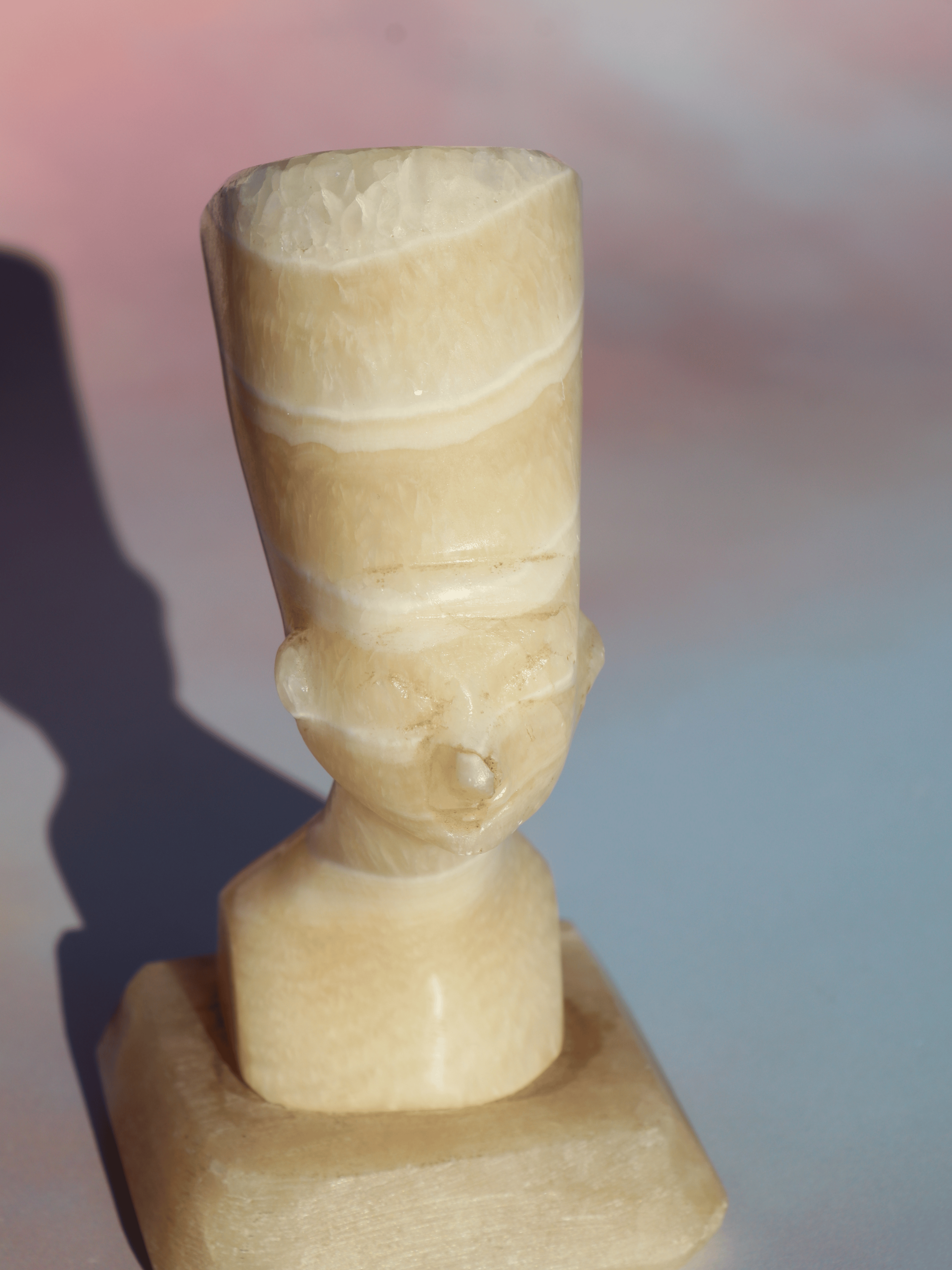 Lys onyx figur