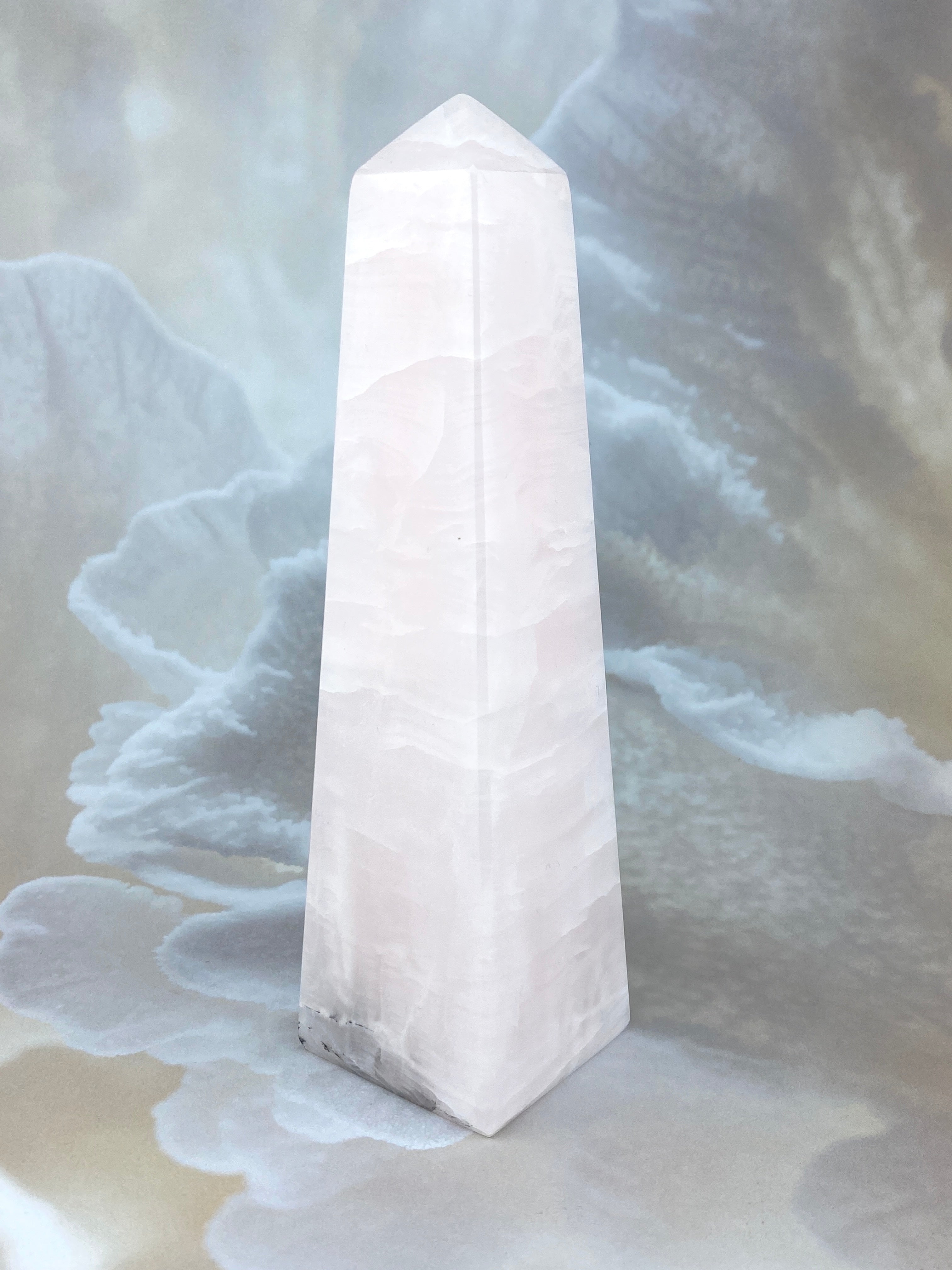Mangano Calcit Obelisk